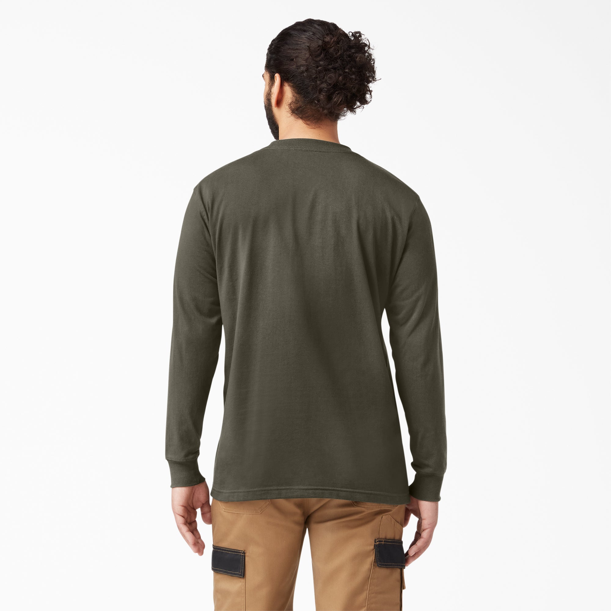 Heavyweight Long Sleeve Pocket T-Shirt - 图片 2