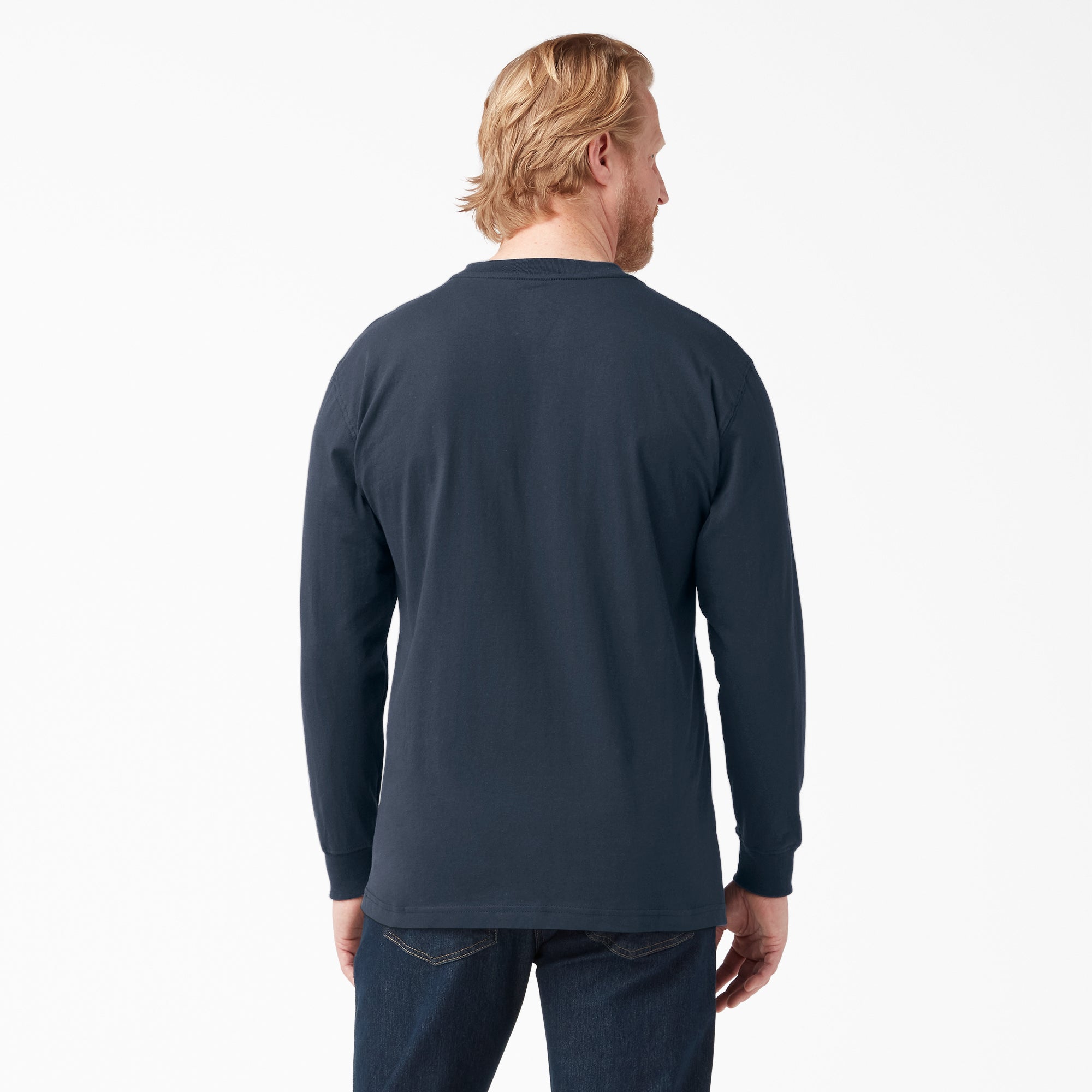Heavyweight Long Sleeve Pocket T-Shirt - 图片 2