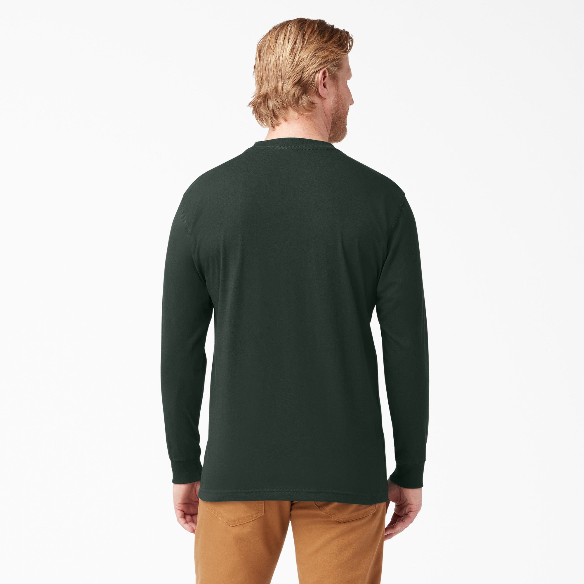 Heavyweight Long Sleeve Pocket T-Shirt - 图片 2