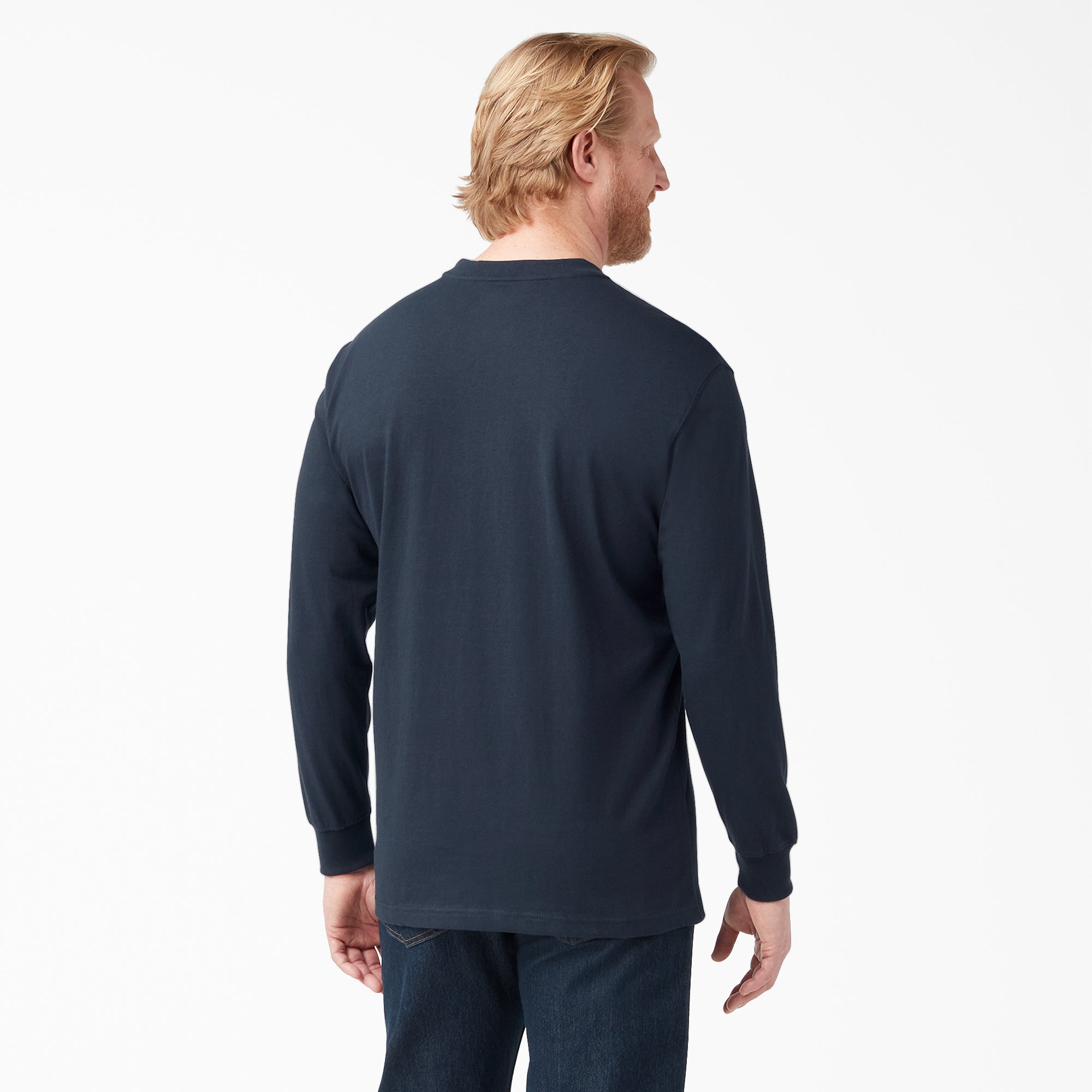 Heavyweight Long Sleeve Henley T-Shirt - 图片 2