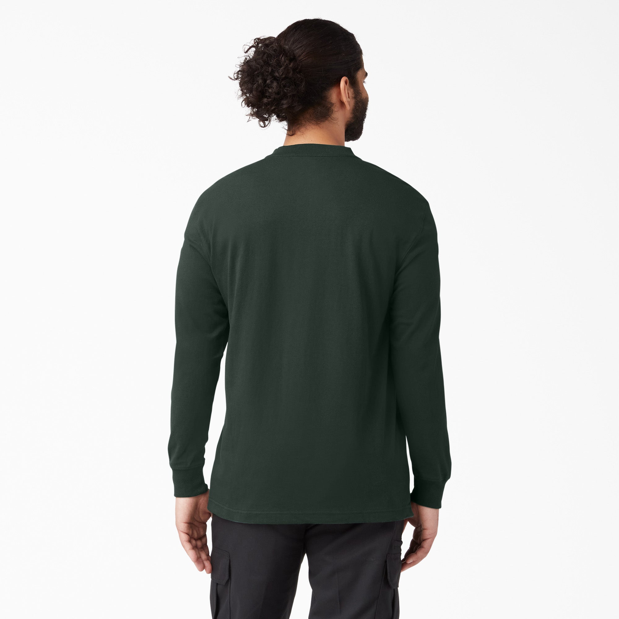 Heavyweight Long Sleeve Henley T-Shirt - 图片 2
