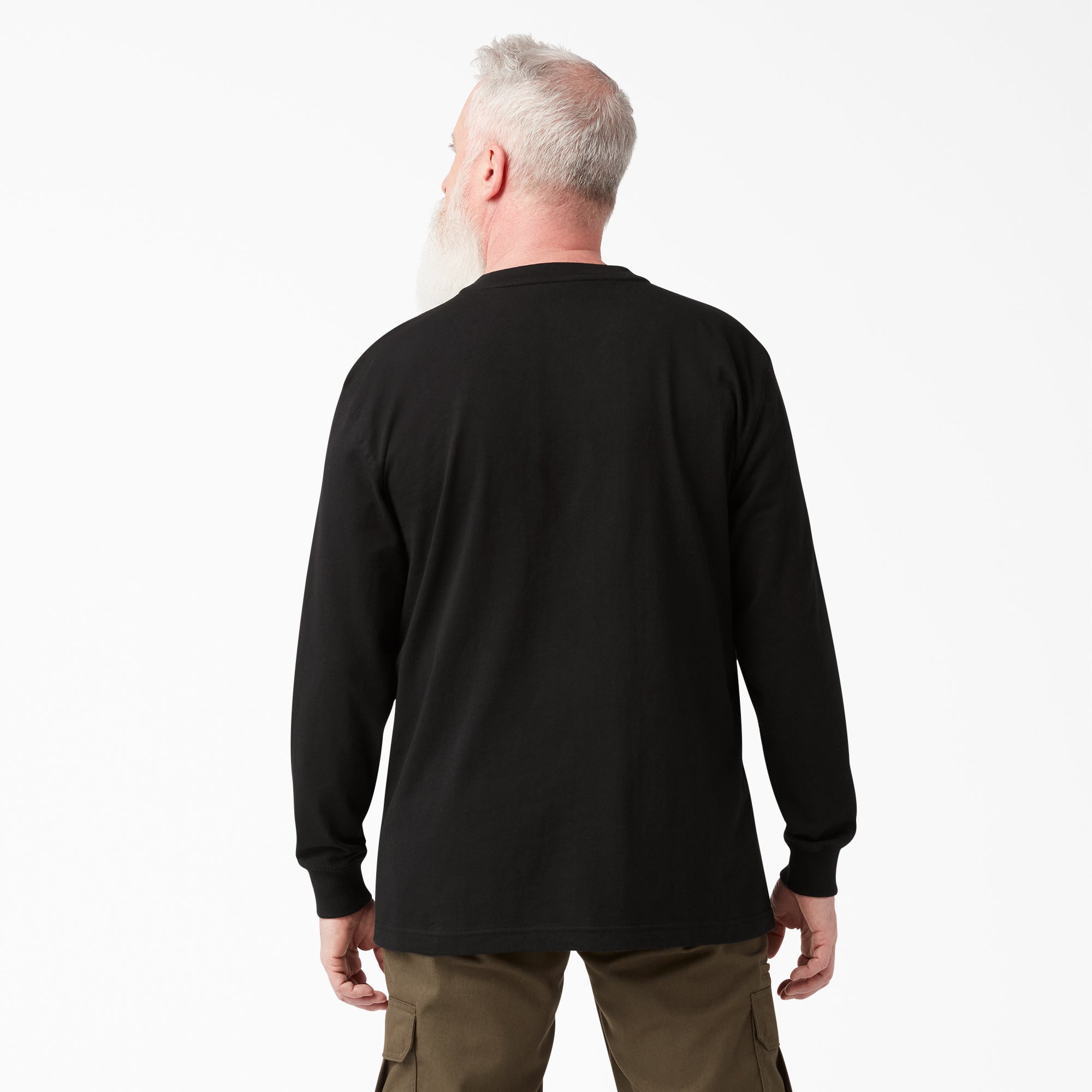 Heavyweight Long Sleeve Henley T-Shirt - 图片 2