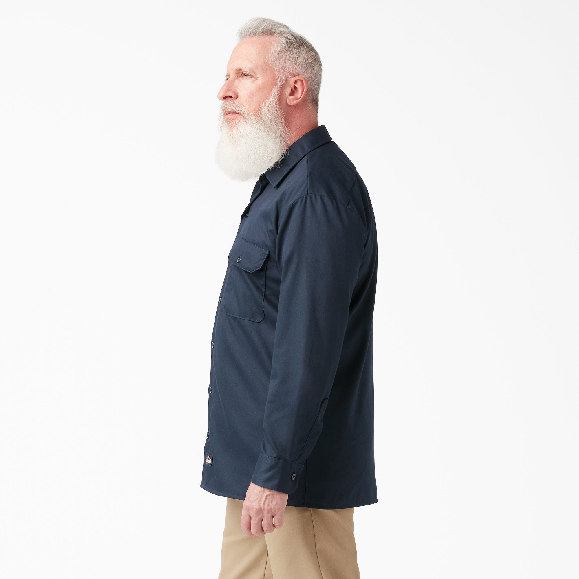 FLEX Relaxed Fit Long Sleeve Work Shirt - 图片 3