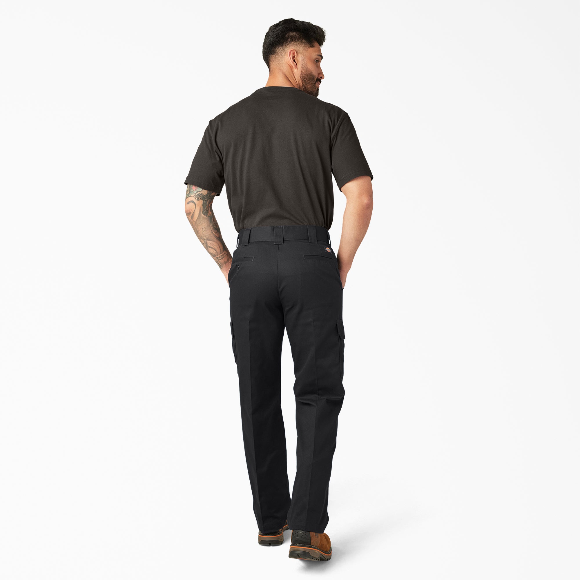 Relaxed Fit Cargo Work Pants - 图片 5