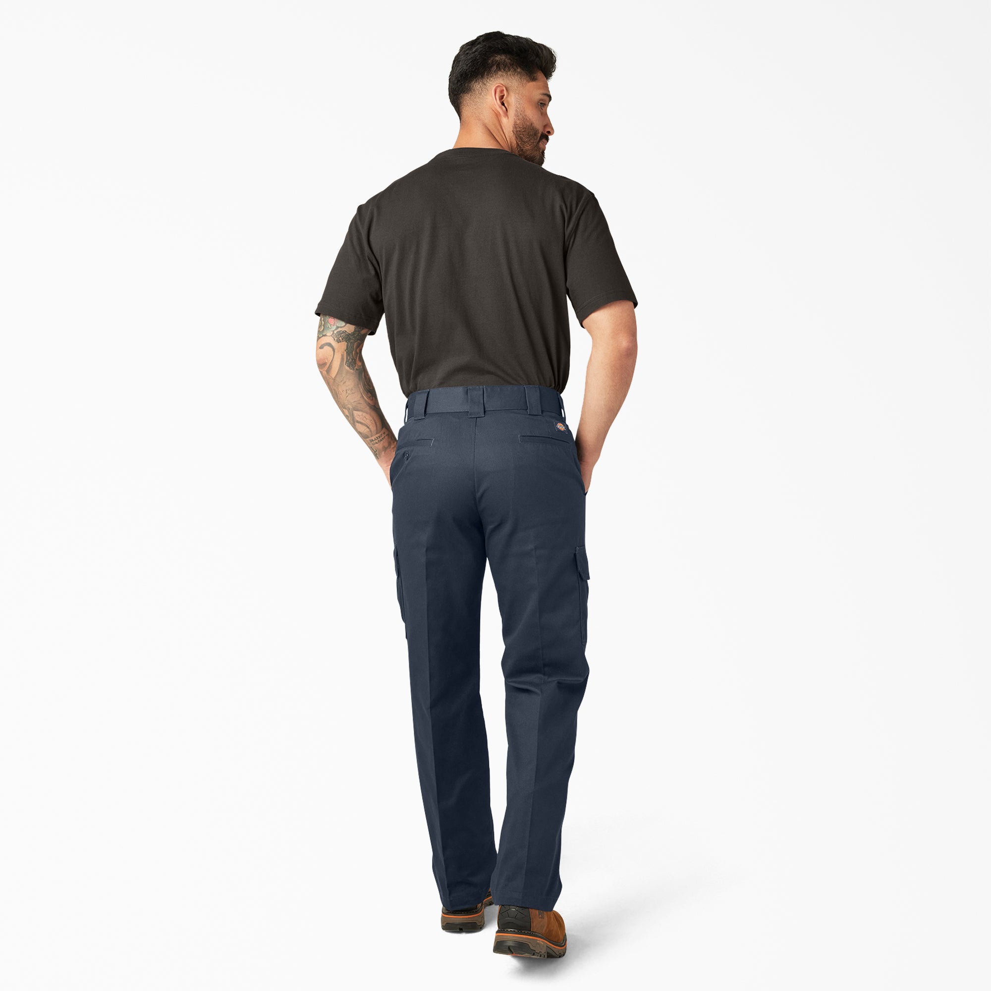 Relaxed Fit Cargo Work Pants - 图片 5