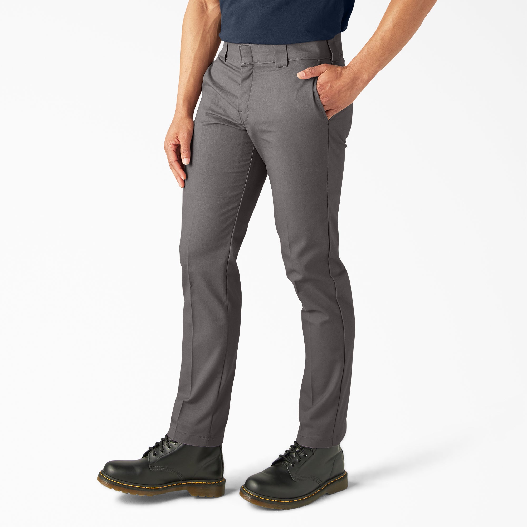 FLEX Slim Fit Tapered Leg Multi-Use Pocket Work Pants - 图片 3