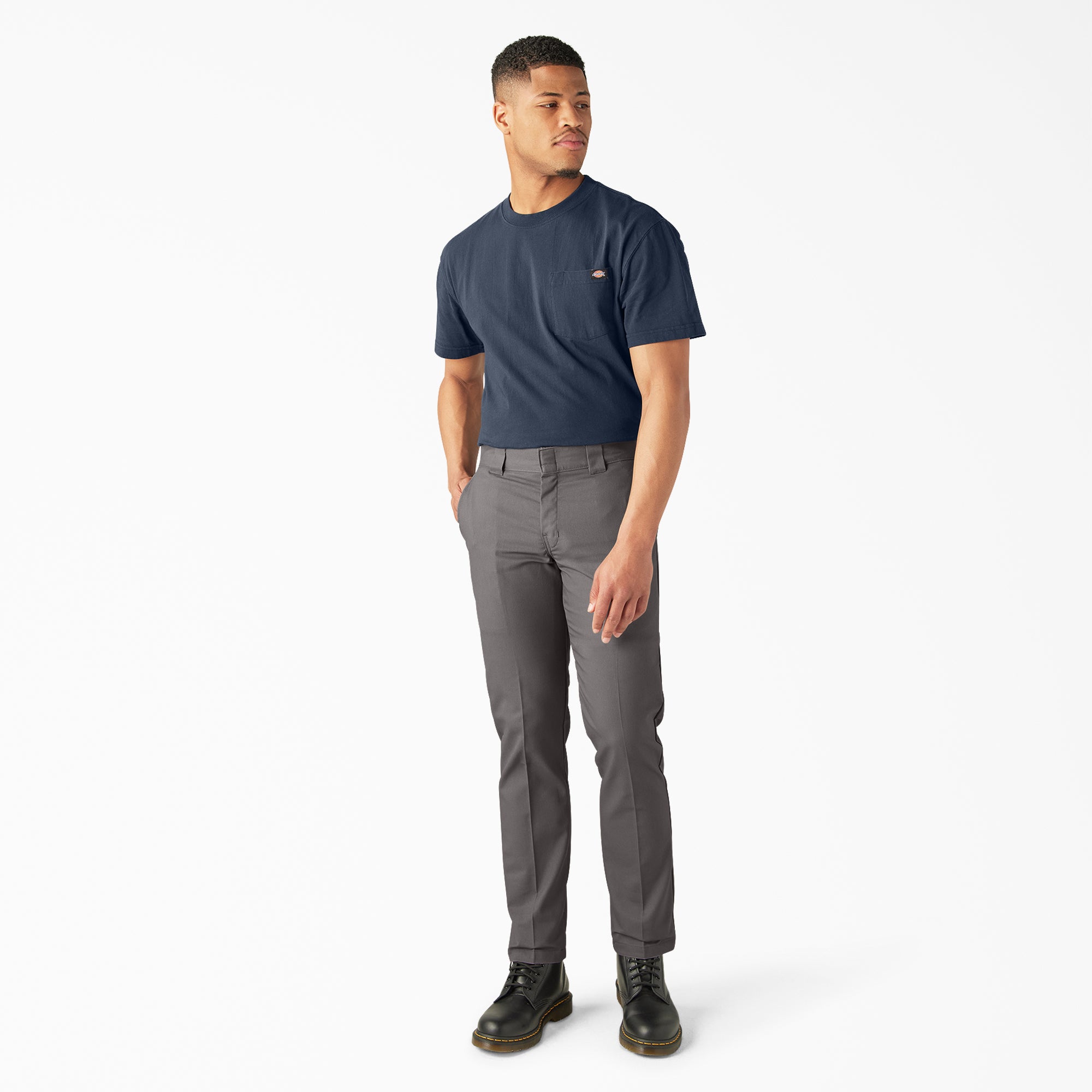 FLEX Slim Fit Tapered Leg Multi-Use Pocket Work Pants - 图片 4
