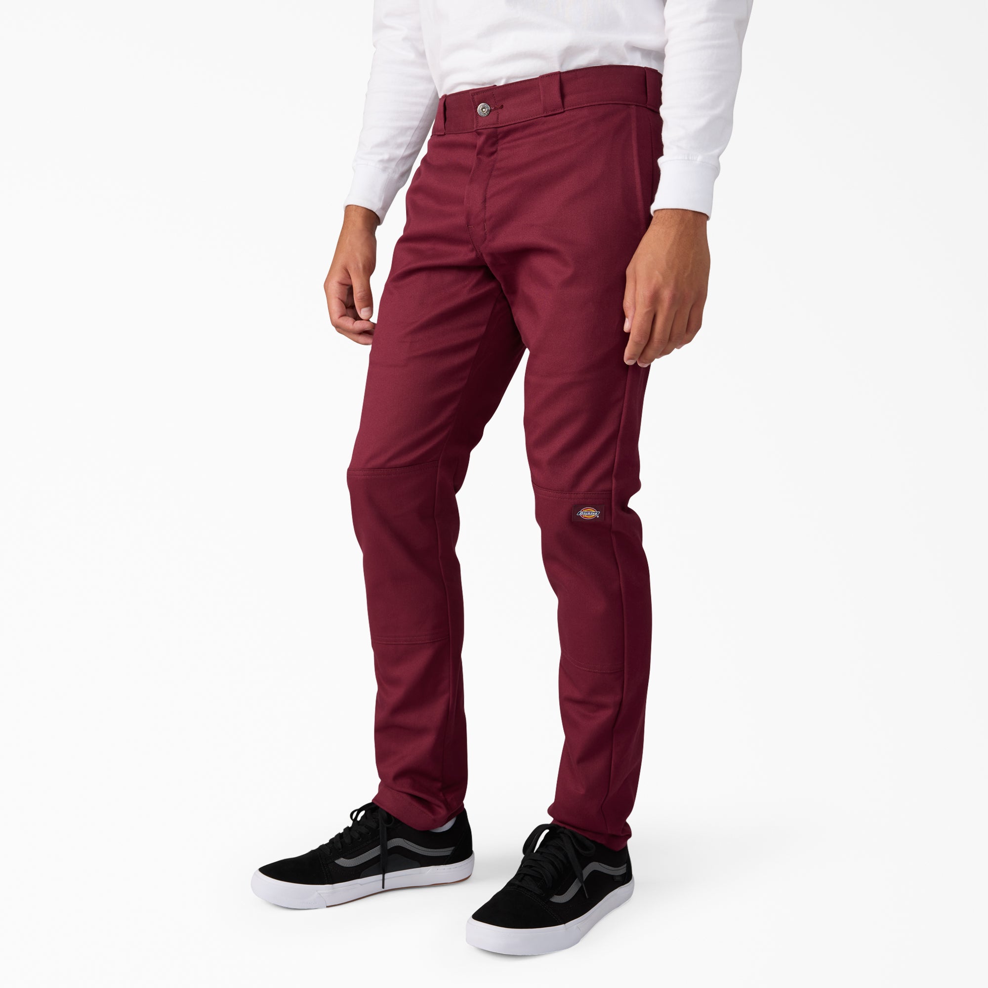FLEX Skinny Fit Double Knee Work Pants - 图片 3
