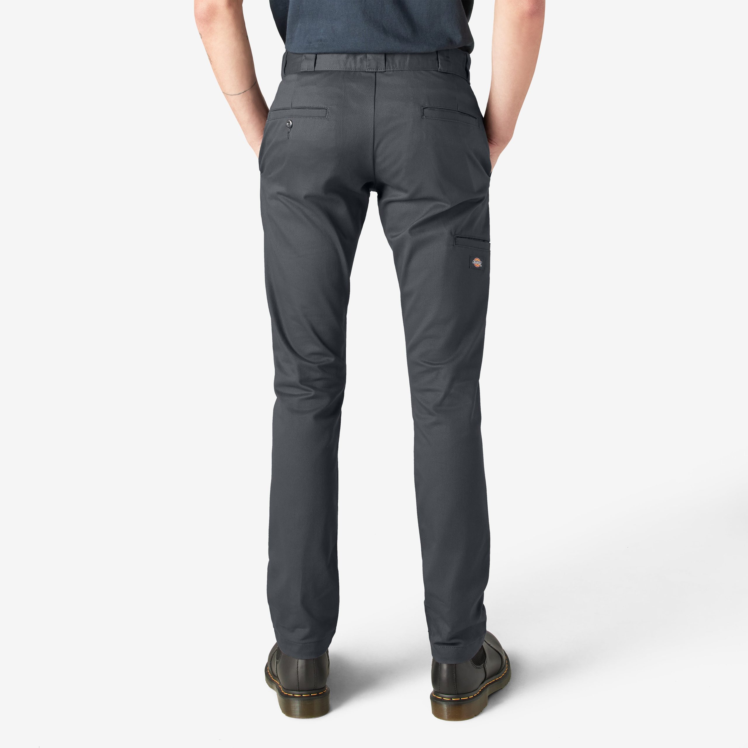 FLEX Skinny Fit Double Knee Work Pants - 图片 2