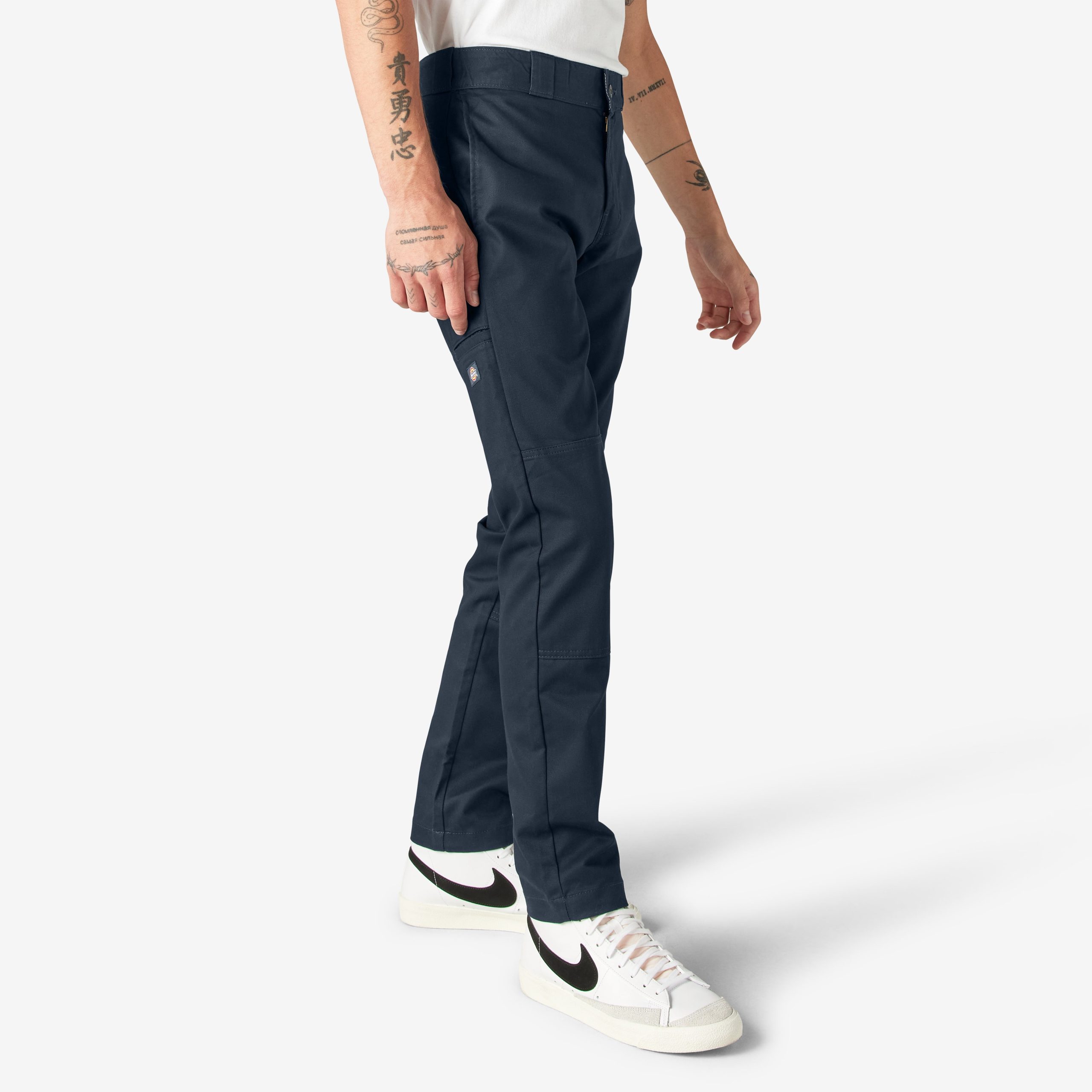 FLEX Skinny Fit Double Knee Work Pants - 图片 4