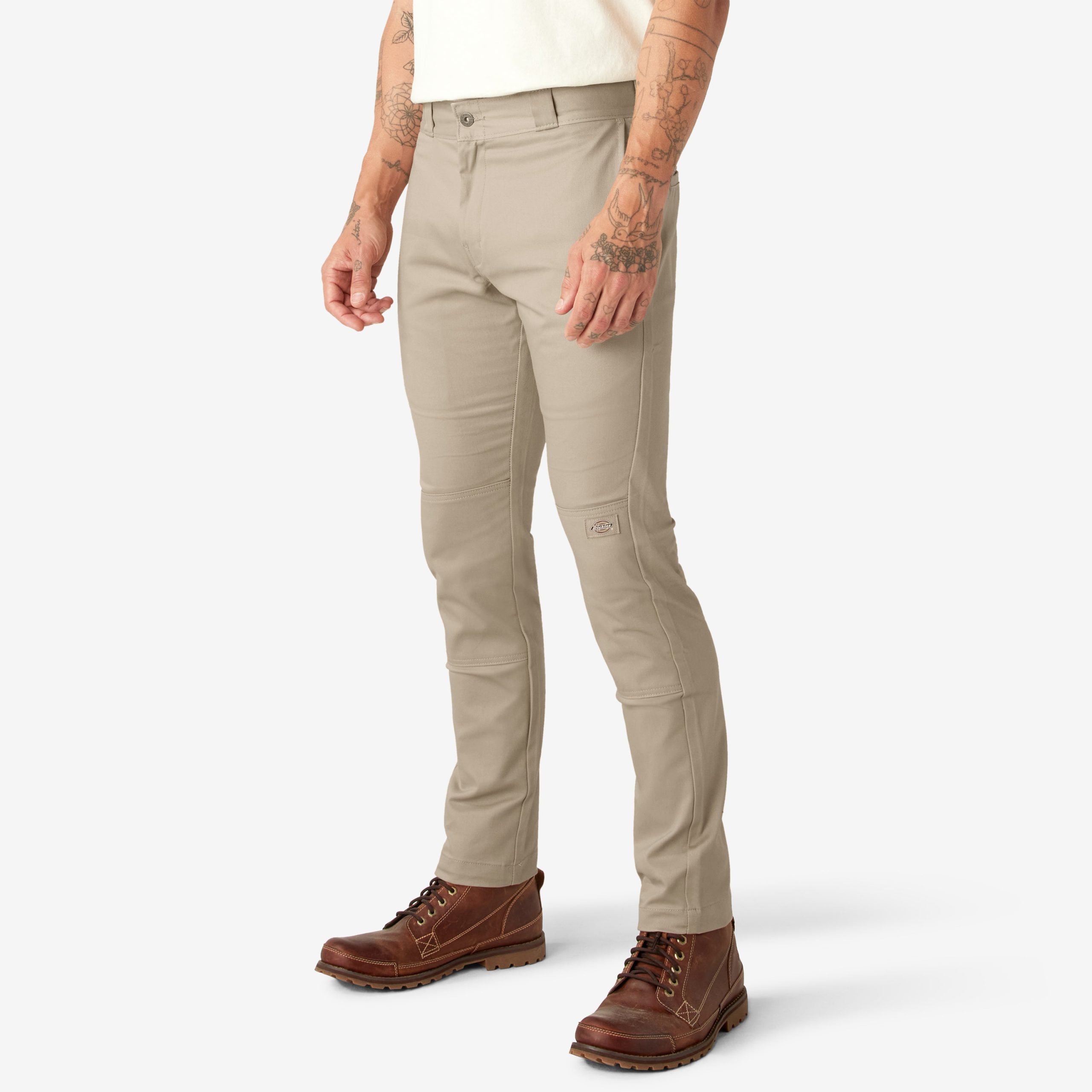 FLEX Skinny Fit Double Knee Work Pants - 图片 3