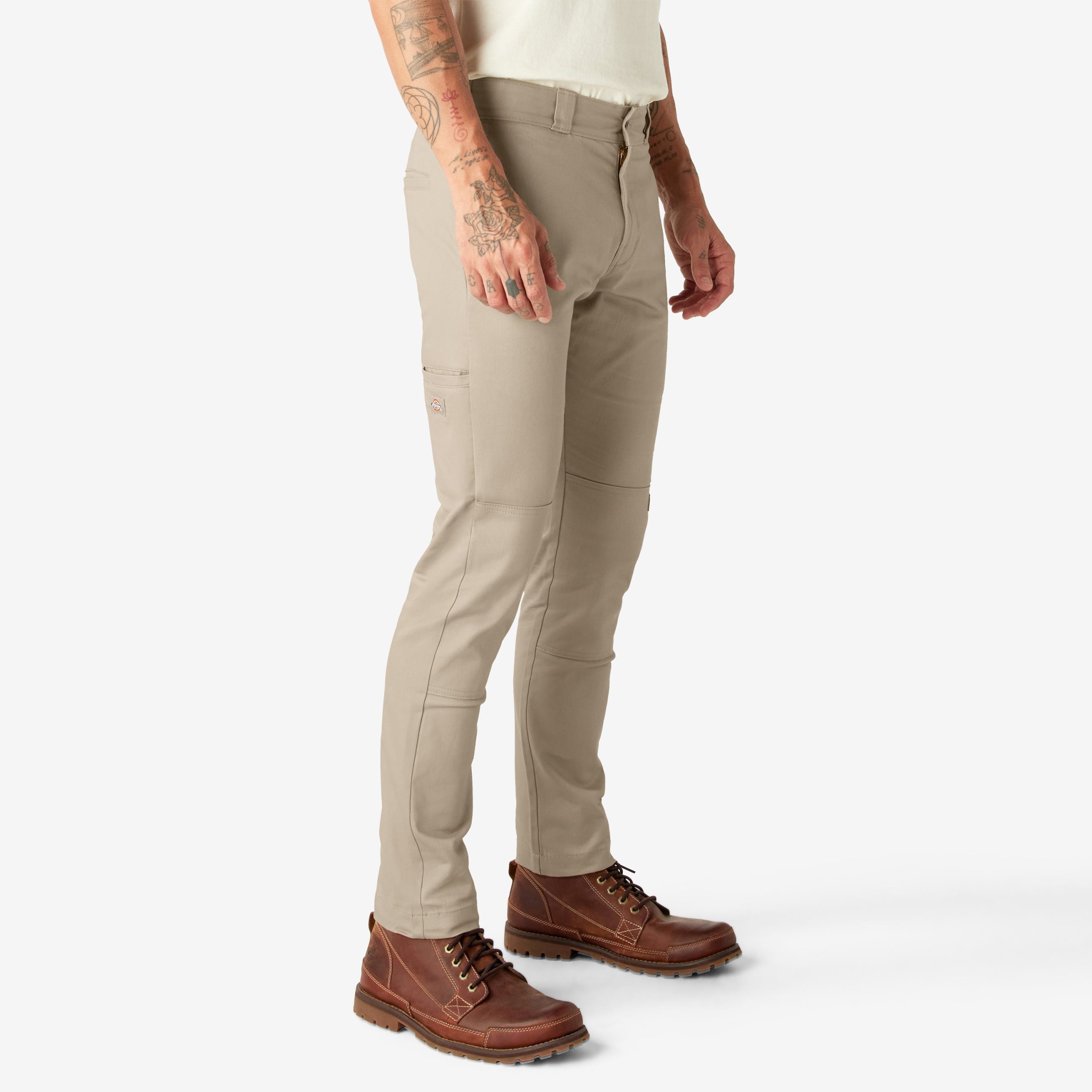 FLEX Skinny Fit Double Knee Work Pants - 图片 4