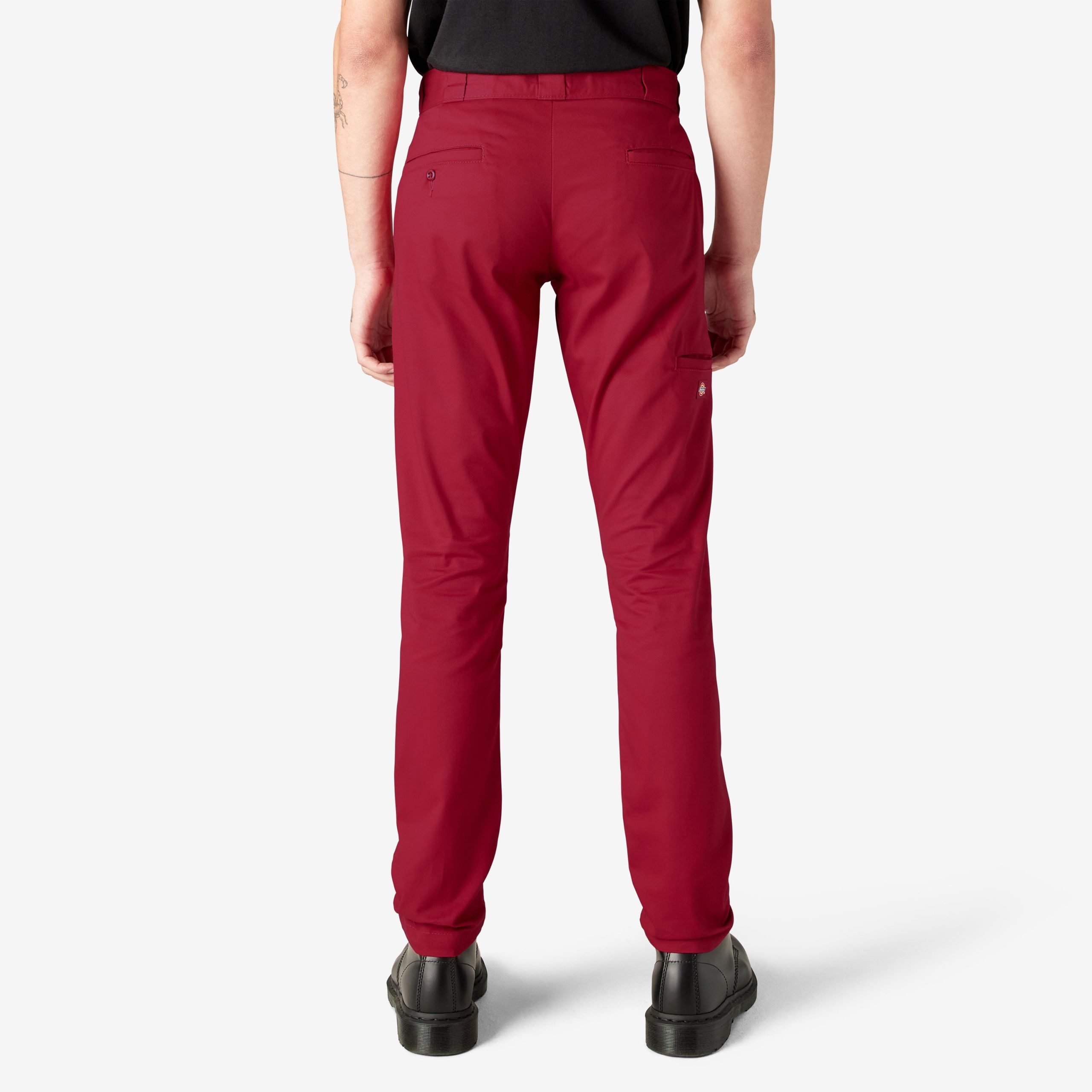 FLEX Skinny Fit Double Knee Work Pants - 图片 2