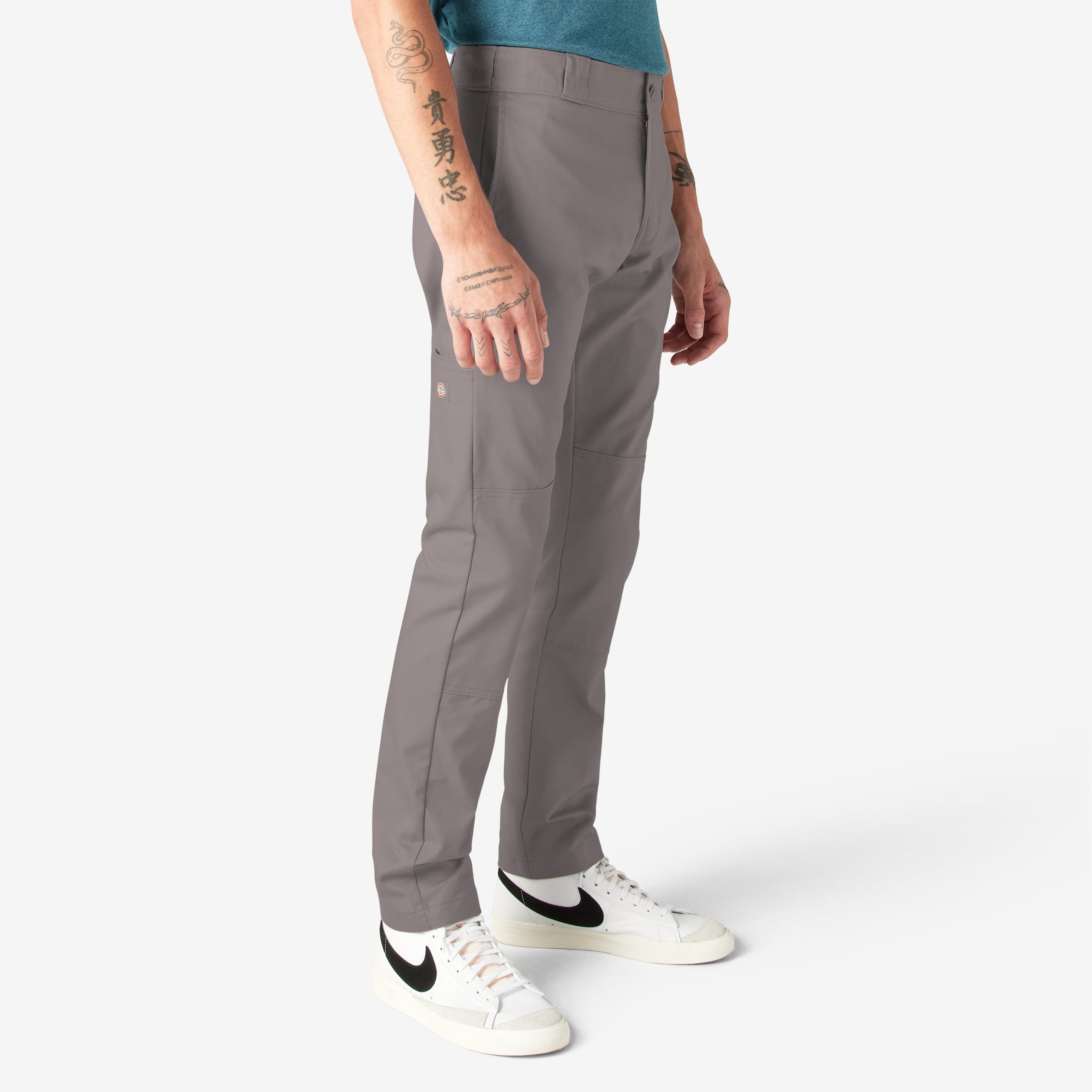 FLEX Skinny Fit Double Knee Work Pants - 图片 4