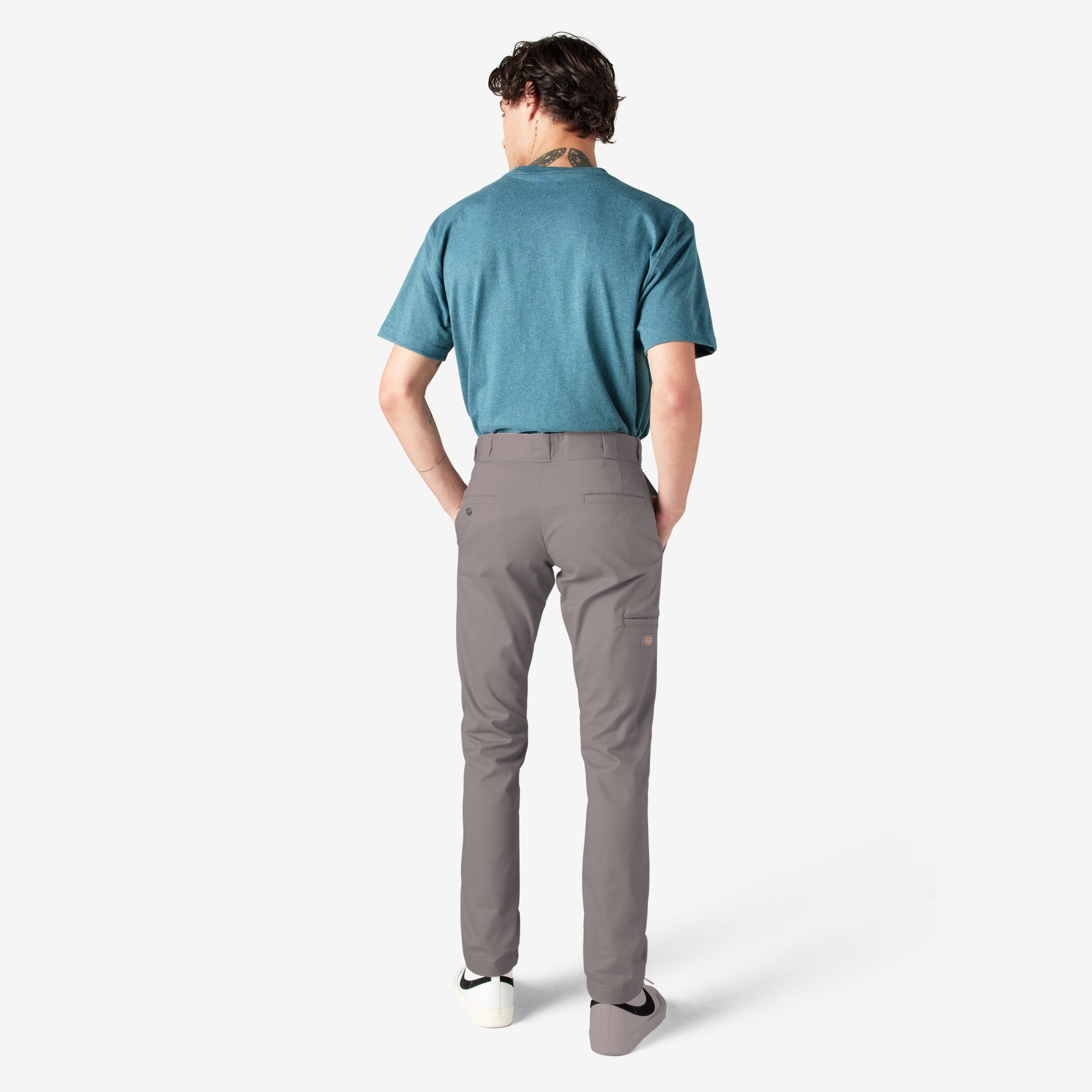 FLEX Skinny Fit Double Knee Work Pants - 图片 6
