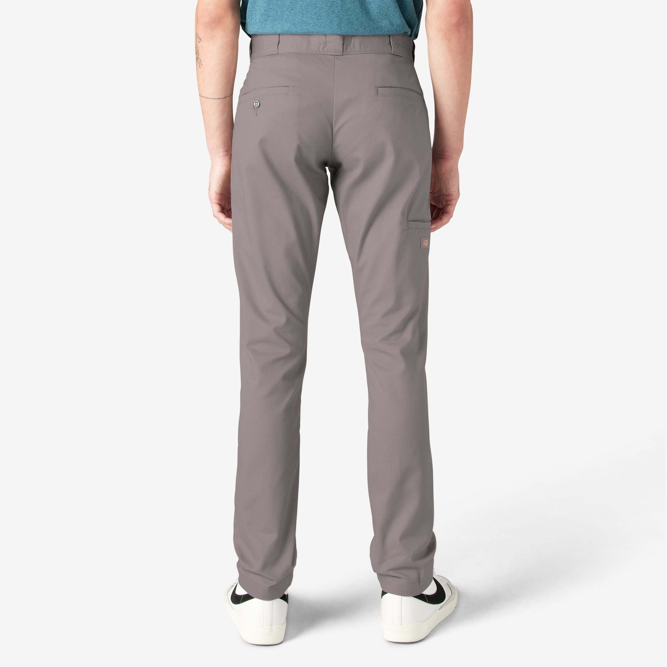 FLEX Skinny Fit Double Knee Work Pants - 图片 2