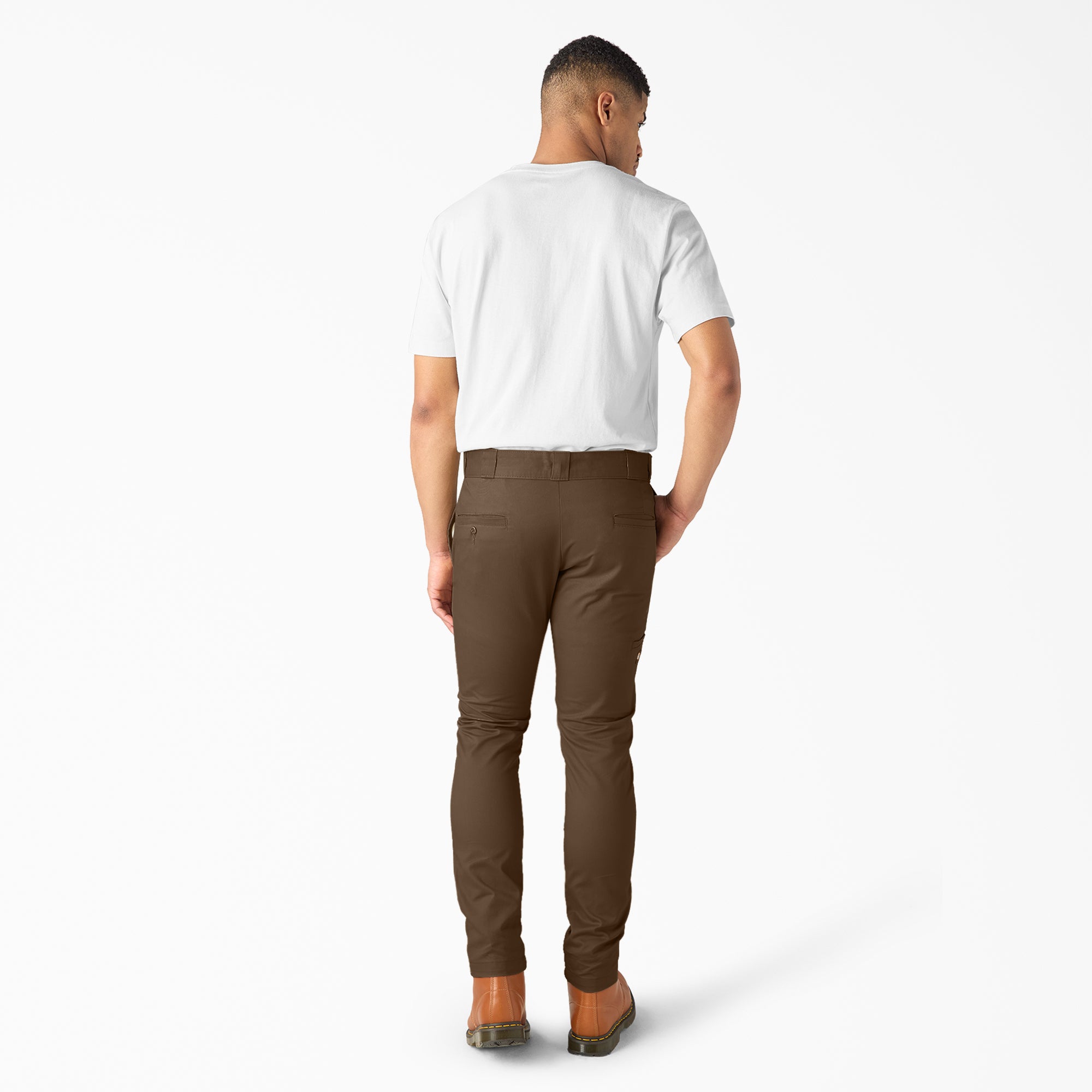 FLEX Skinny Fit Double Knee Work Pants - 图片 5