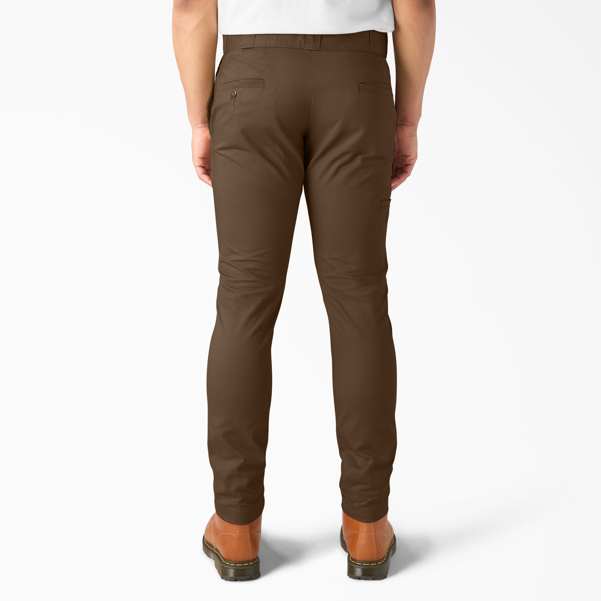FLEX Skinny Fit Double Knee Work Pants - 图片 2