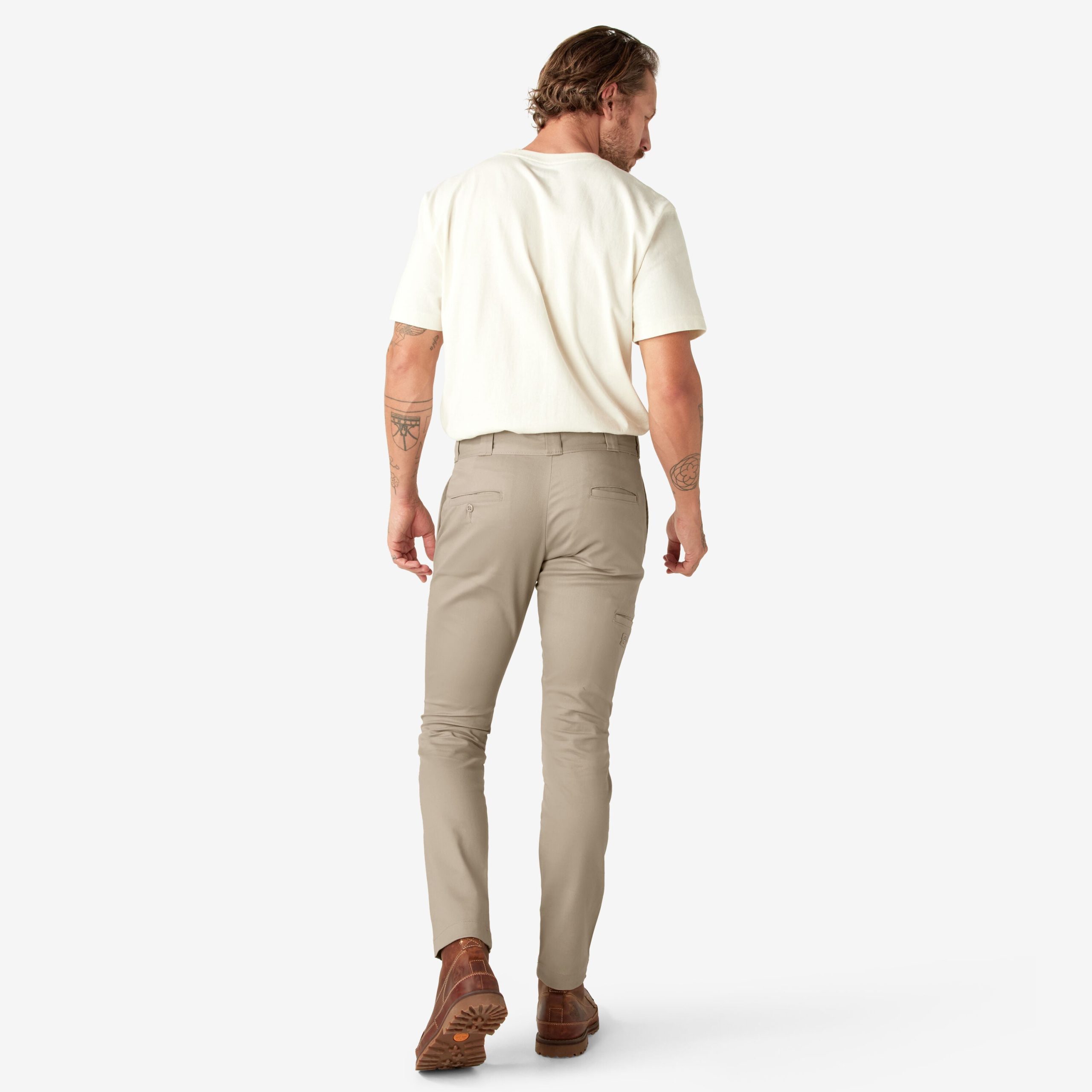 FLEX Skinny Fit Double Knee Work Pants - 图片 15