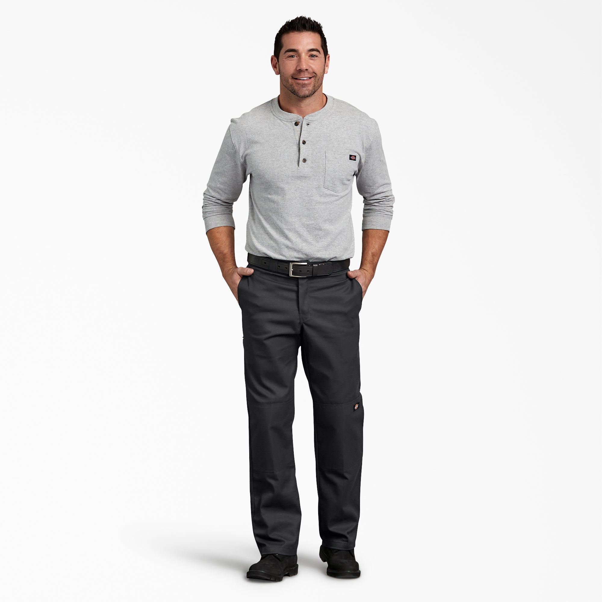 FLEX Regular Fit Double Knee Work Pants - 图片 4