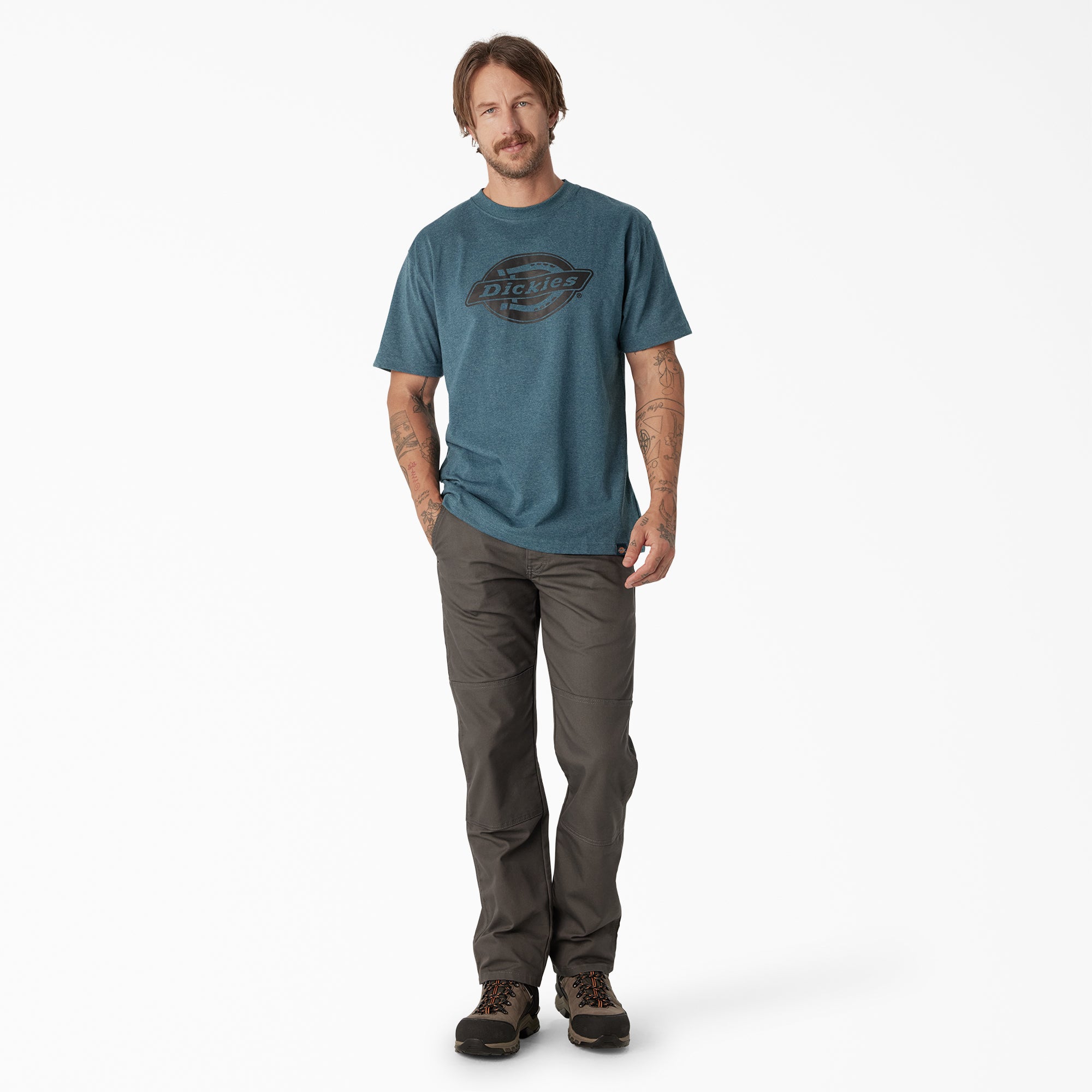 Short Sleeve Heavyweight Logo T-Shirt - 图片 4