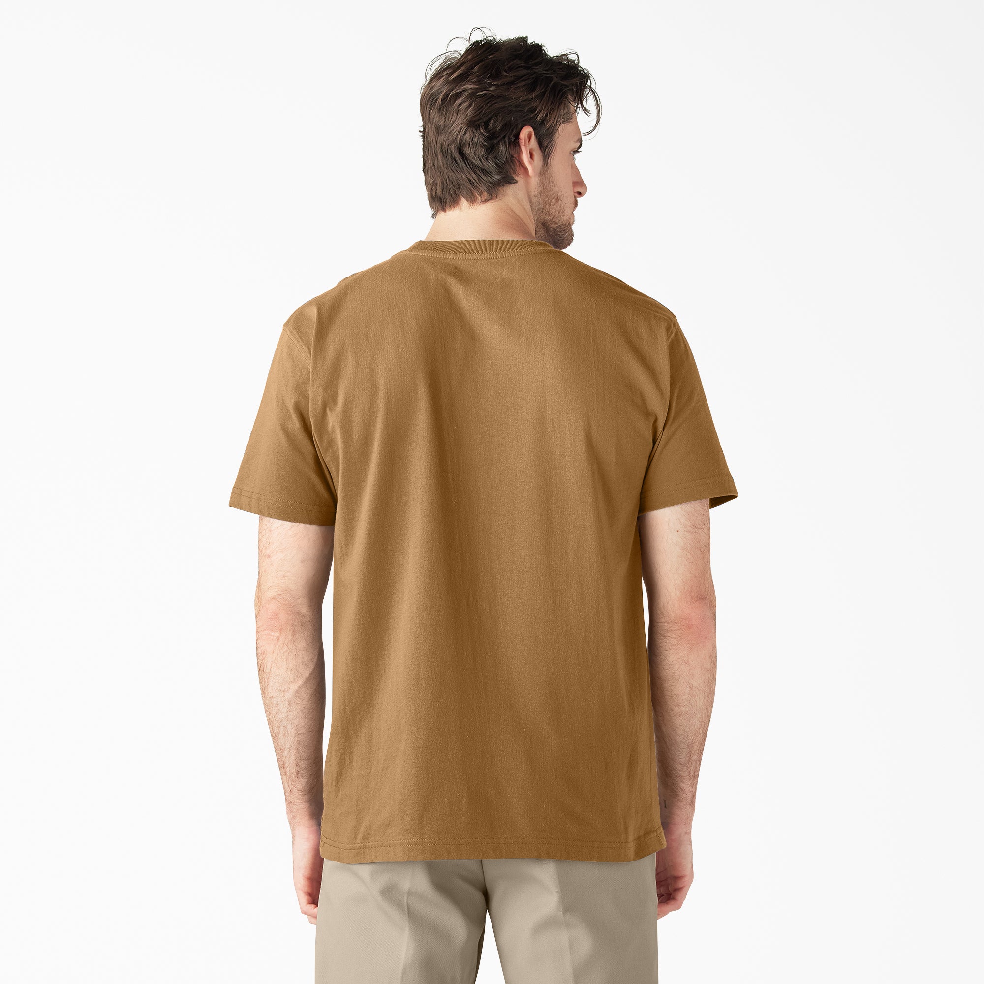 Heavyweight Short Sleeve Pocket T-Shirt - 图片 2