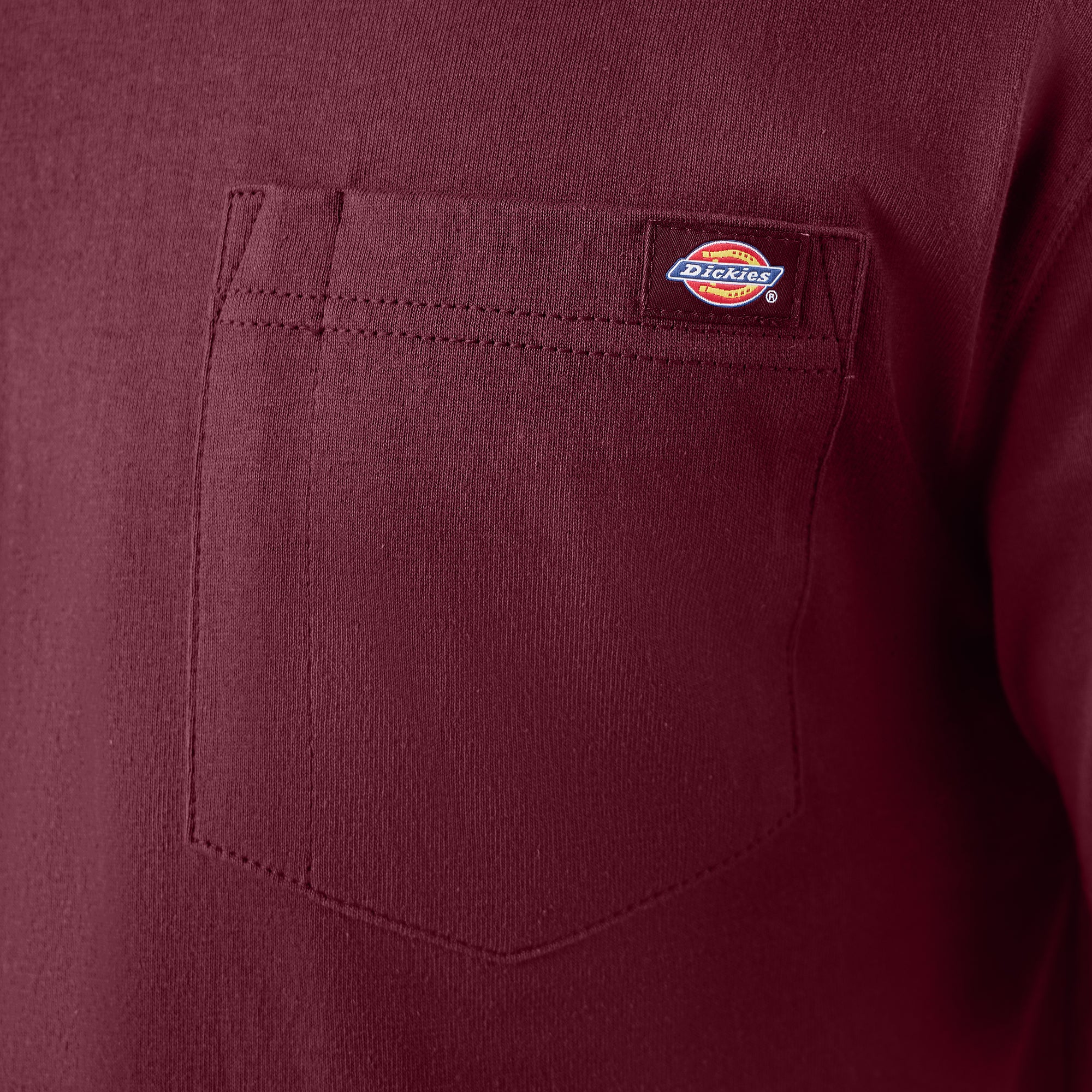 Heavyweight Short Sleeve Pocket T-Shirt - 图片 6