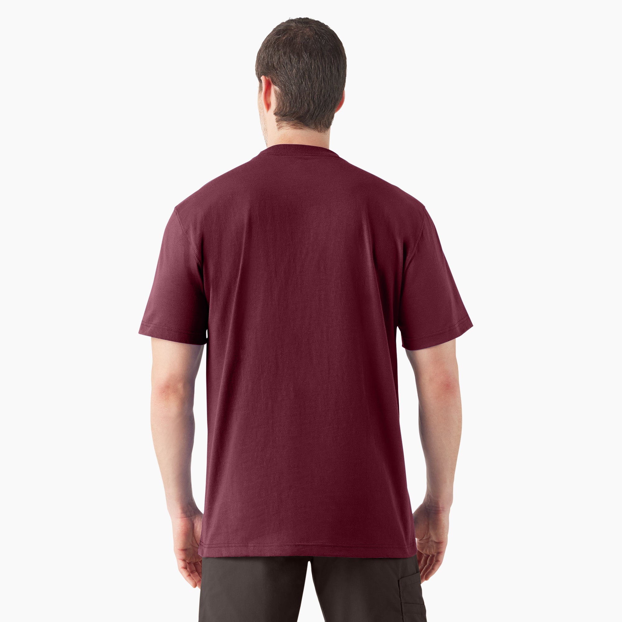 Heavyweight Short Sleeve Pocket T-Shirt - 图片 2
