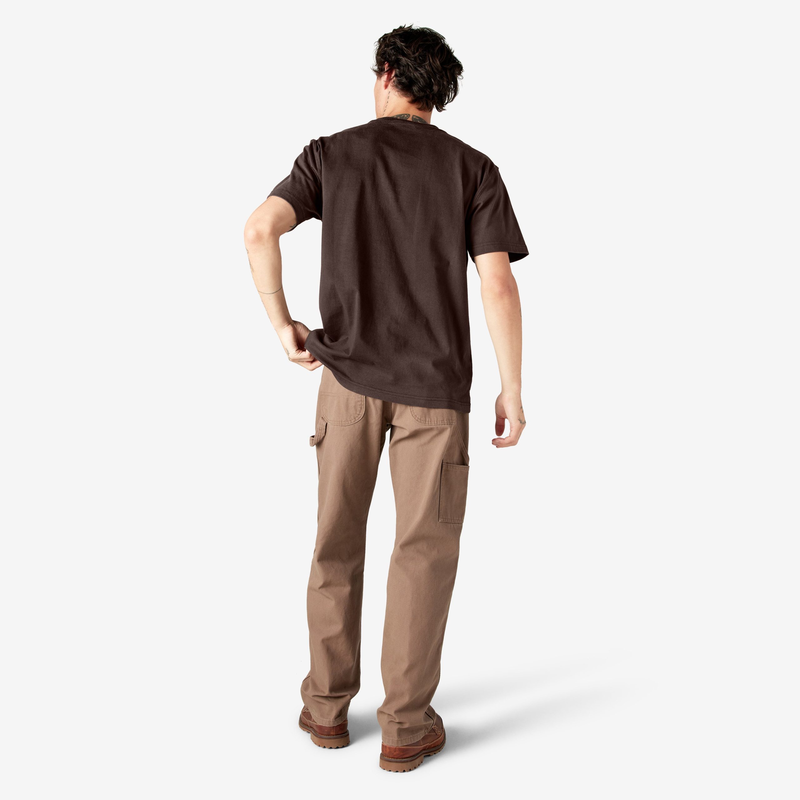 Heavyweight Short Sleeve Pocket T-Shirt - 图片 6