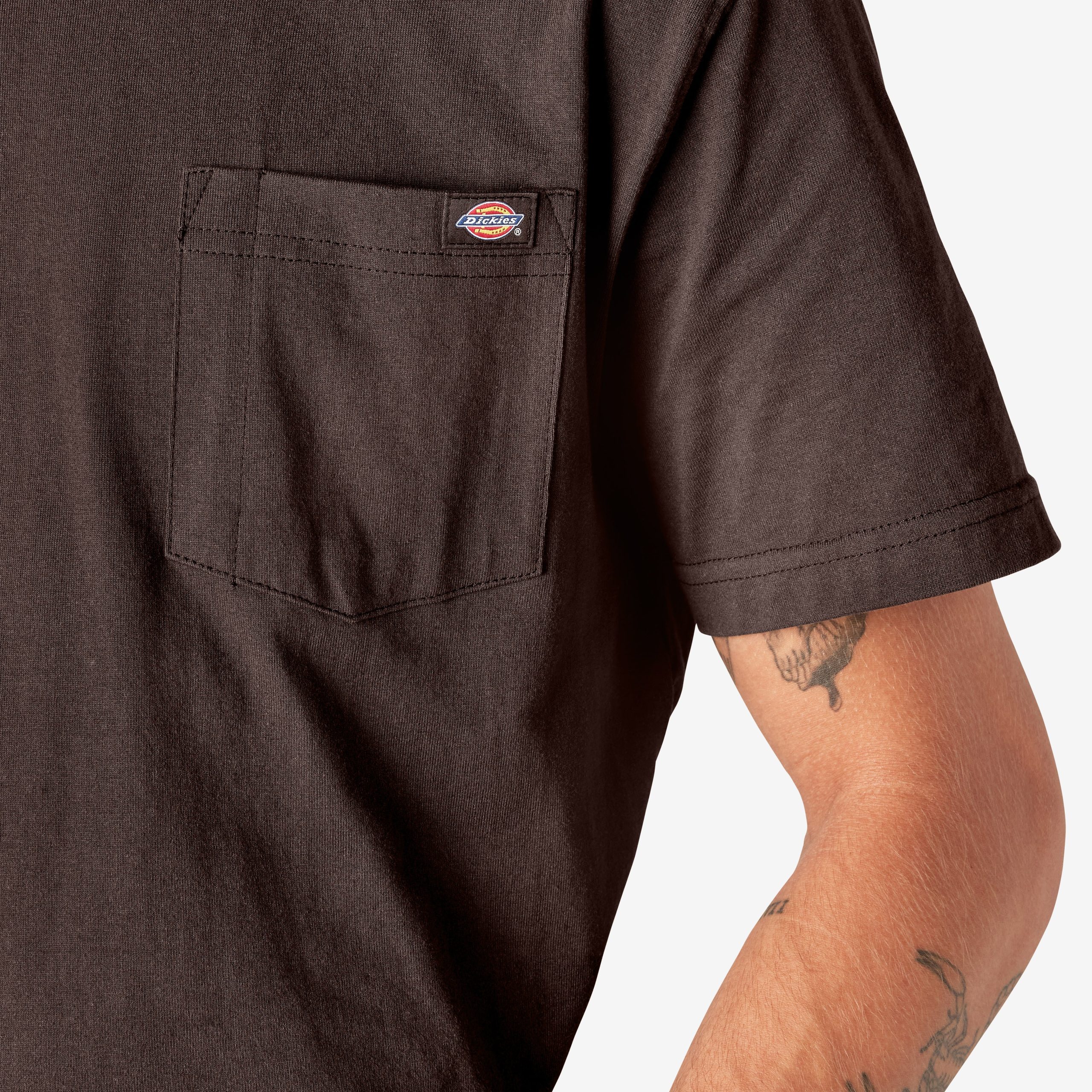 Heavyweight Short Sleeve Pocket T-Shirt - 图片 7