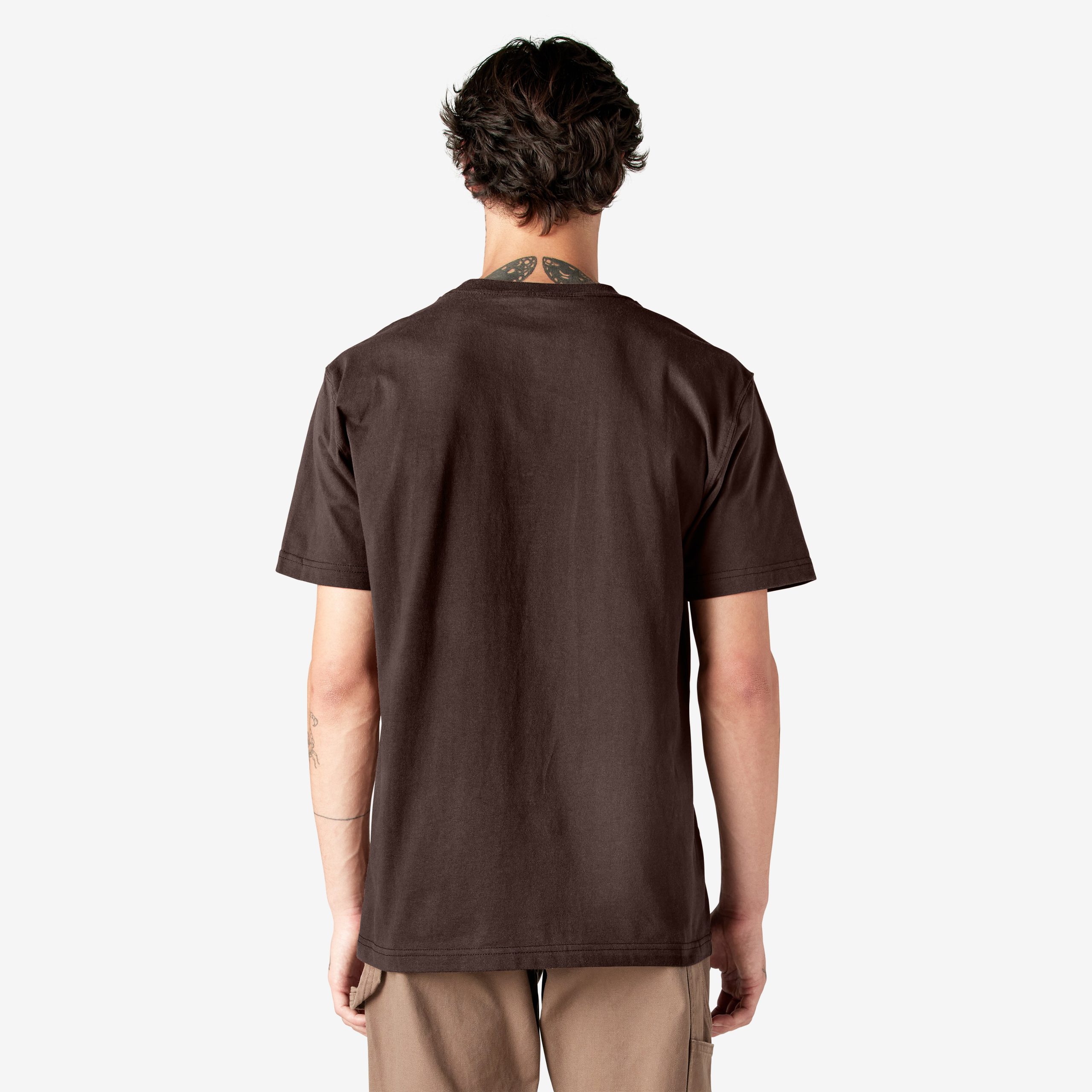 Heavyweight Short Sleeve Pocket T-Shirt - 图片 2