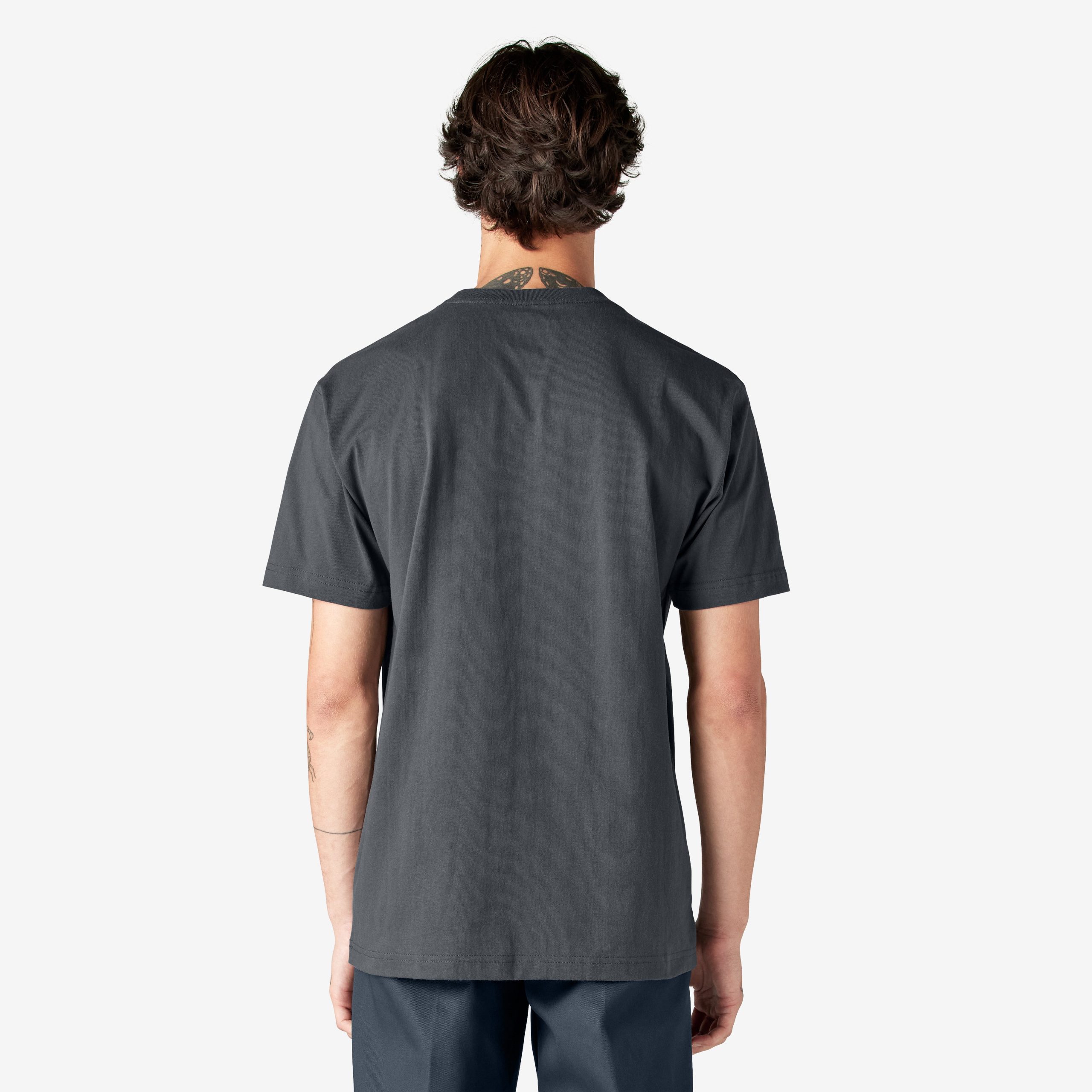 Heavyweight Short Sleeve Pocket T-Shirt - 图片 2