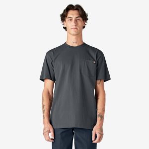 Heavyweight Short Sleeve Pocket T-Shirt