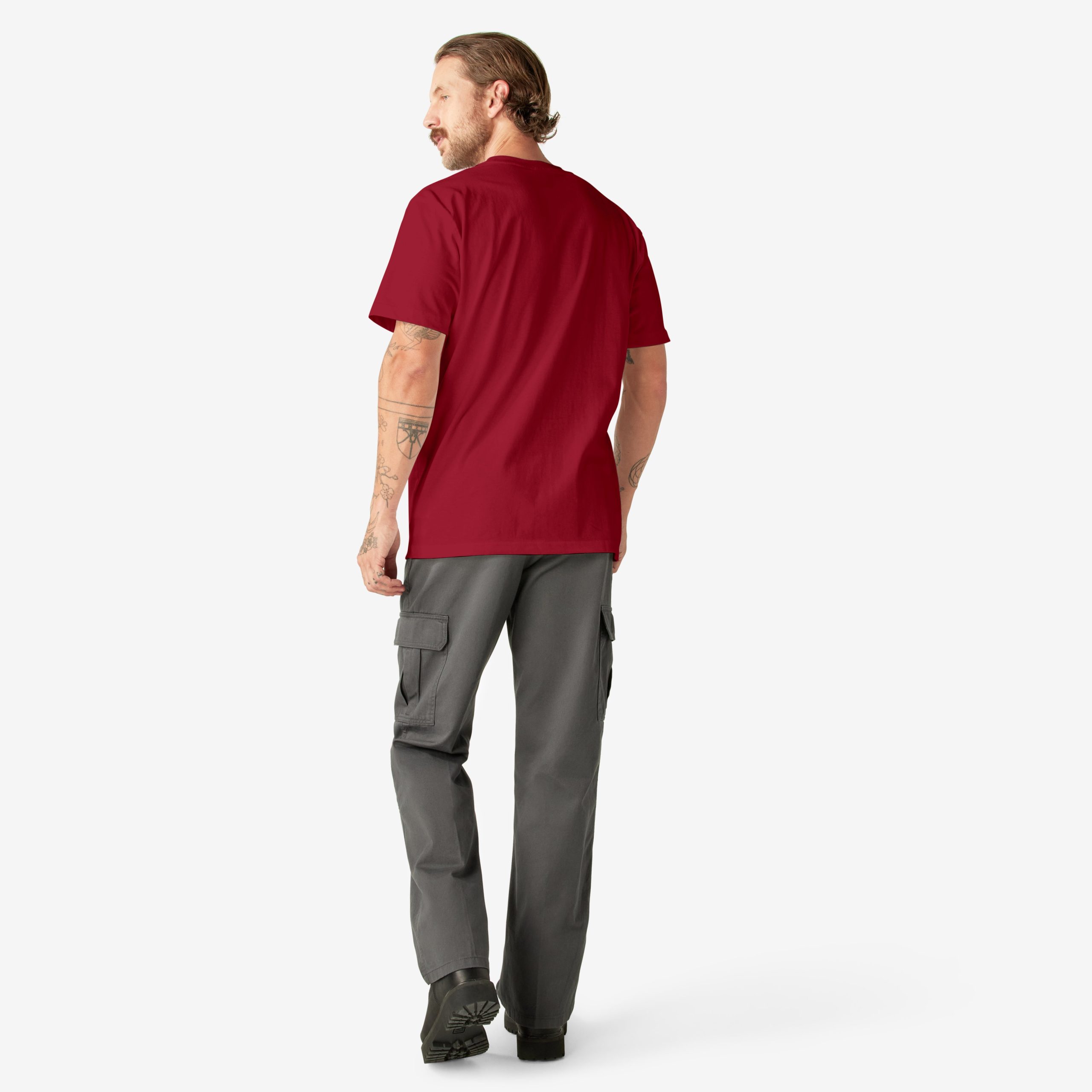 Heavyweight Short Sleeve Pocket T-Shirt - 图片 5