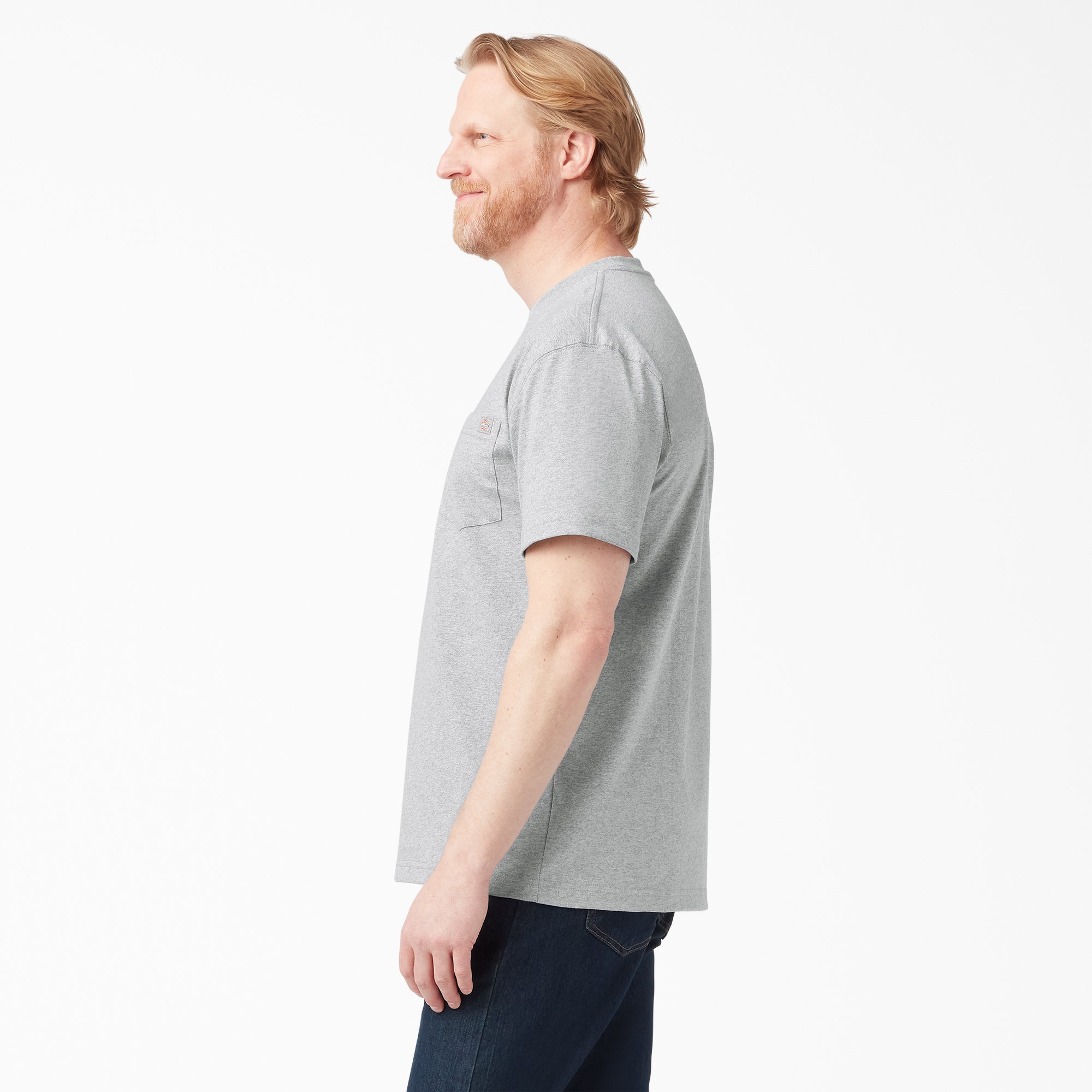 Heavyweight Short Sleeve Pocket T-Shirt - 图片 3
