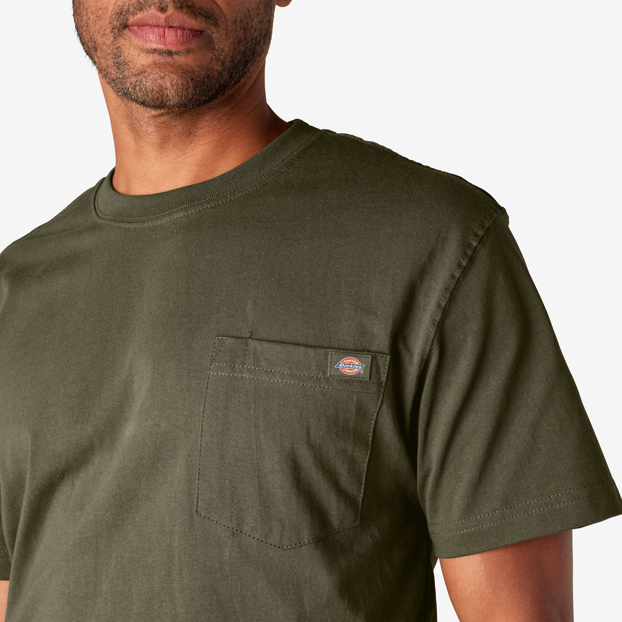 Heavyweight Short Sleeve Pocket T-Shirt - 图片 7