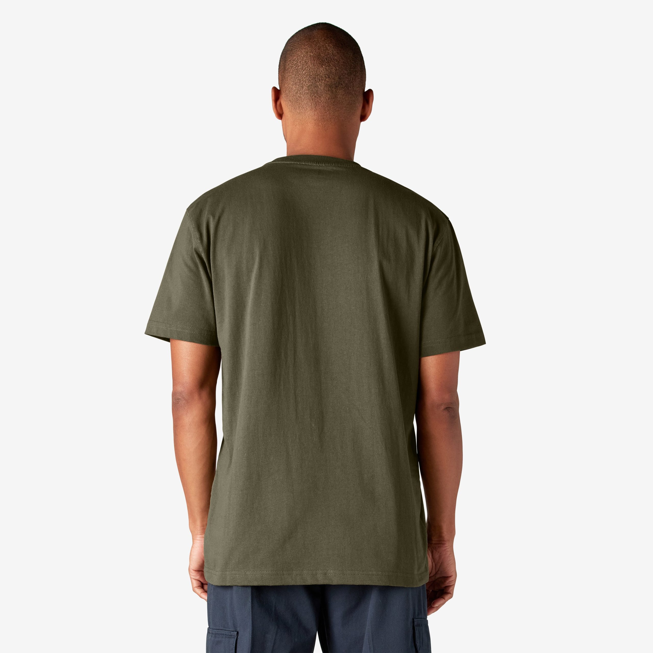 Heavyweight Short Sleeve Pocket T-Shirt - 图片 2