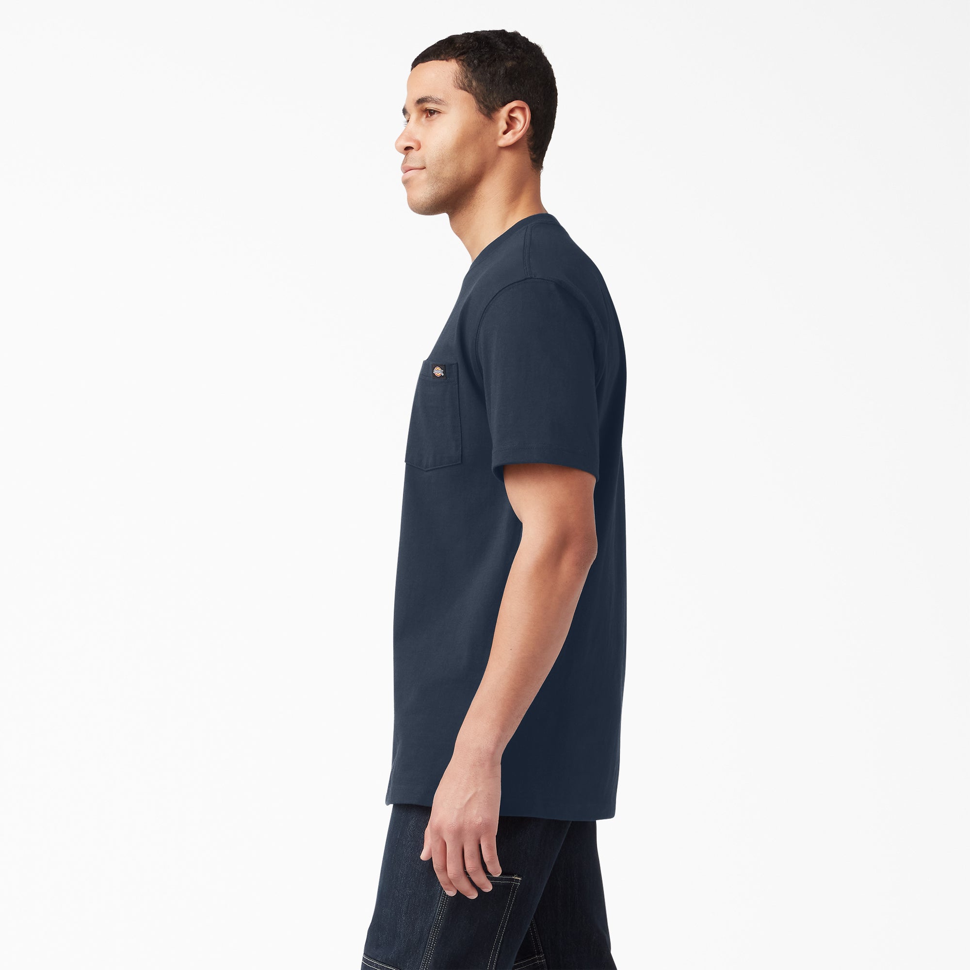 Heavyweight Short Sleeve Pocket T-Shirt - 图片 3