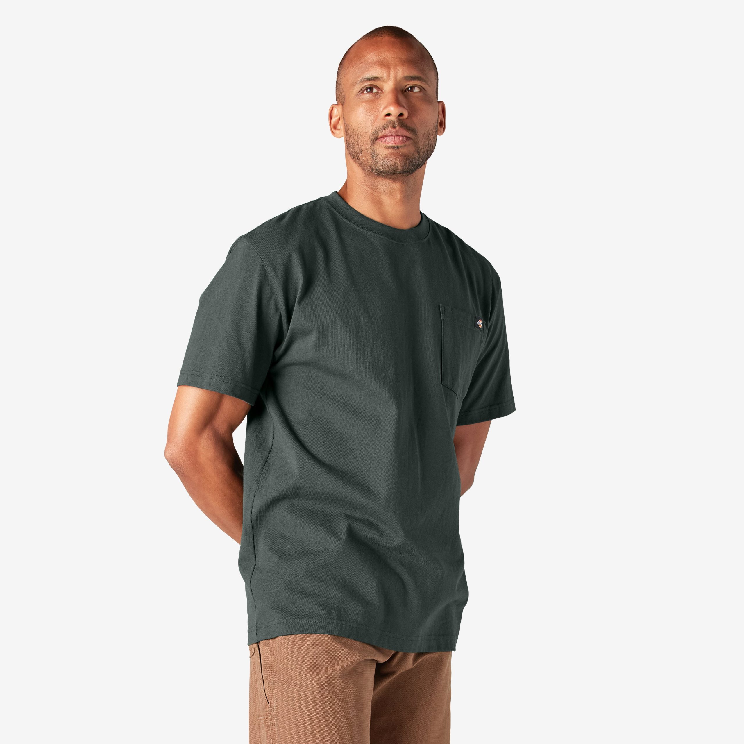 Heavyweight Short Sleeve Pocket T-Shirt - 图片 4