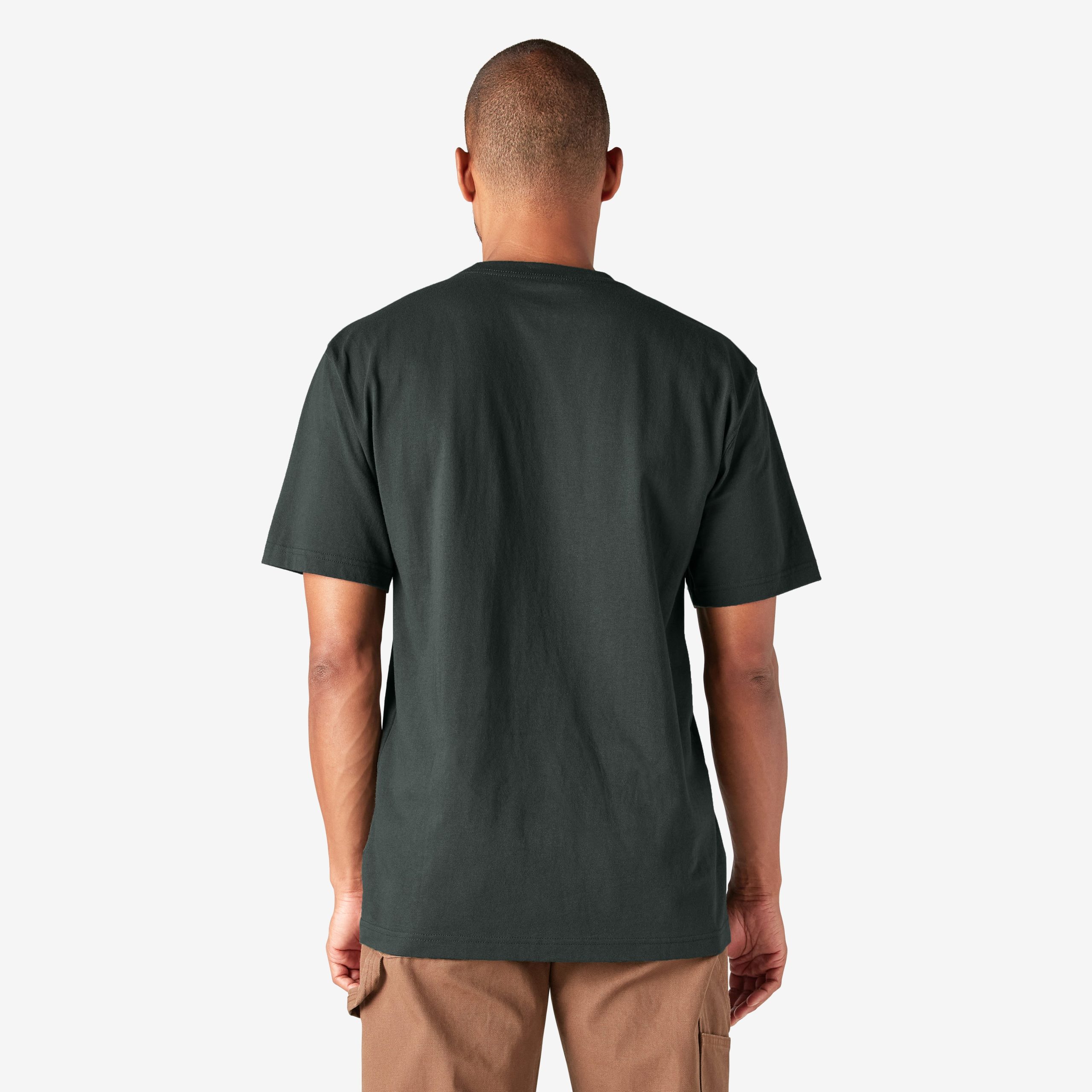 Heavyweight Short Sleeve Pocket T-Shirt - 图片 2