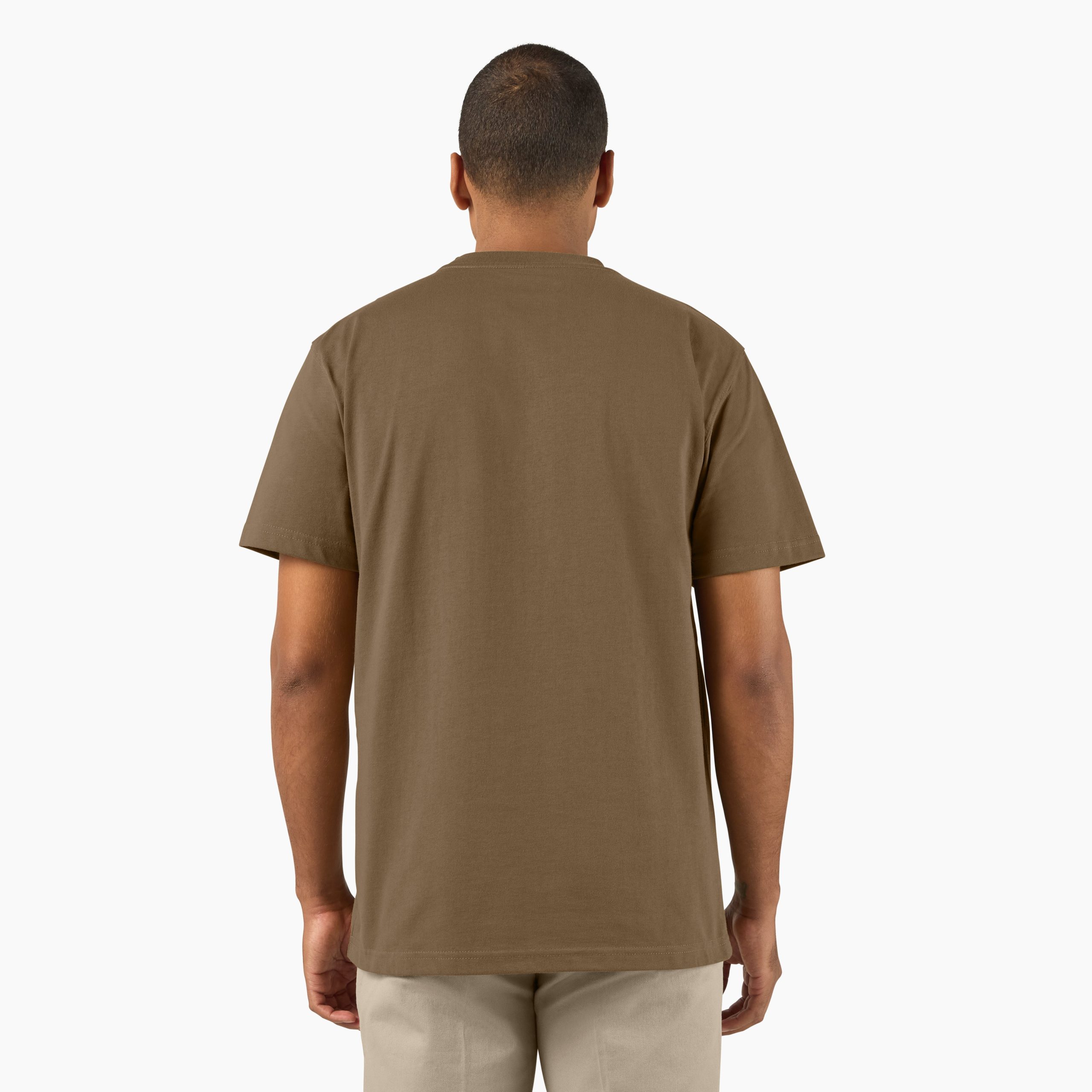 Heavyweight Short Sleeve Pocket T-Shirt - 图片 2