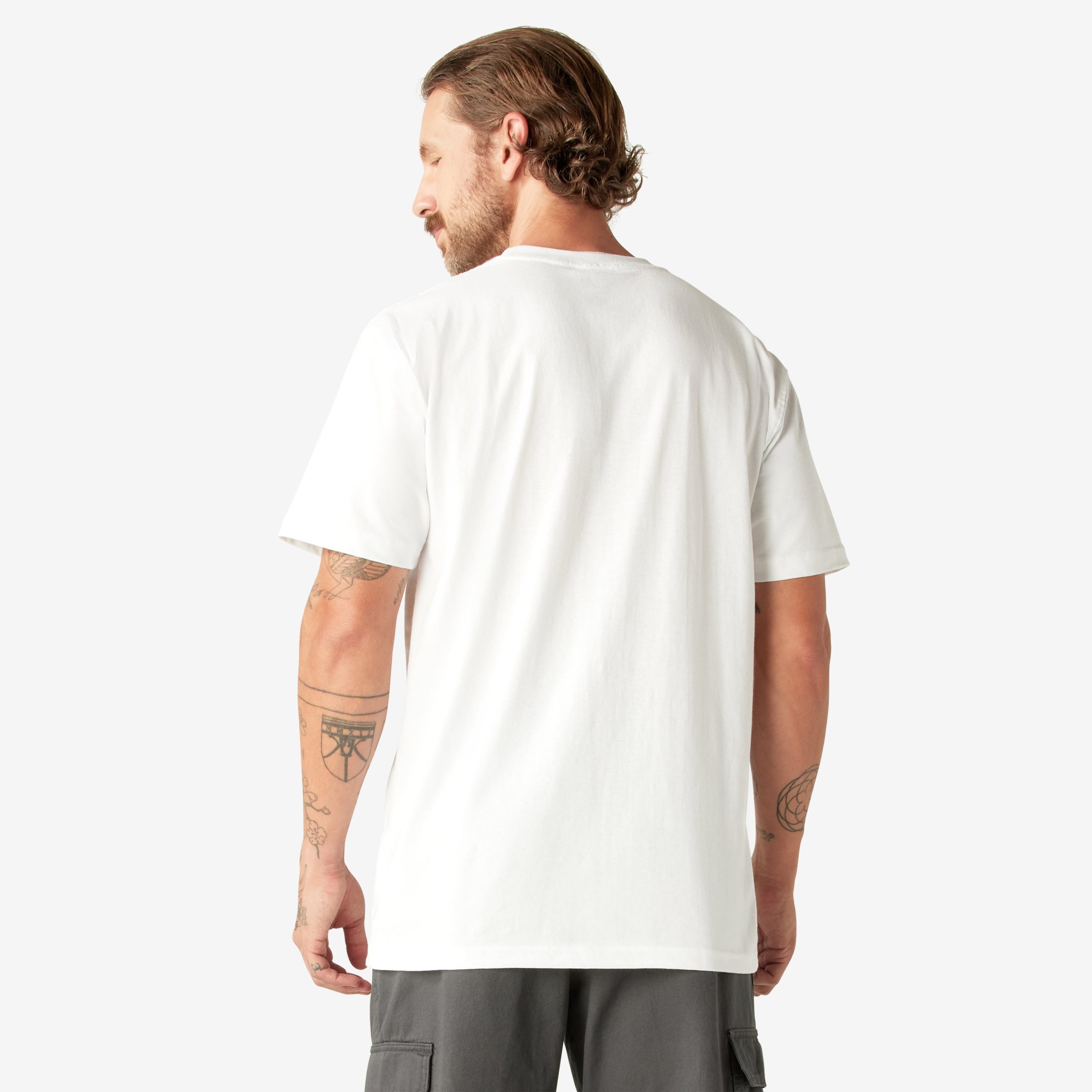 Heavyweight Short Sleeve Pocket T-Shirt - 图片 2