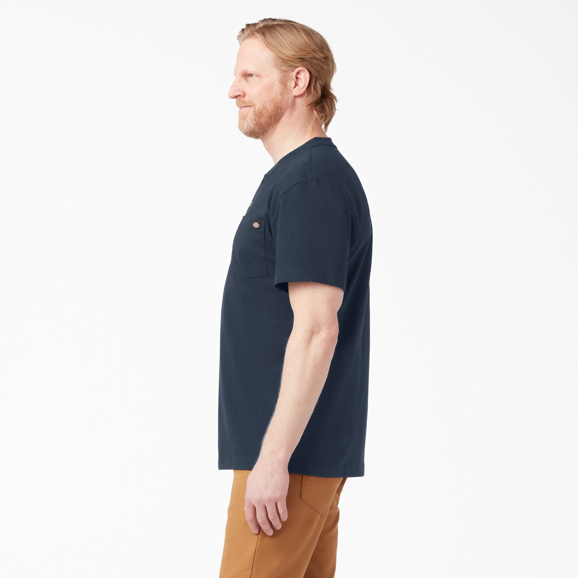 Heavyweight Short Sleeve Henley T-Shirt - 图片 3