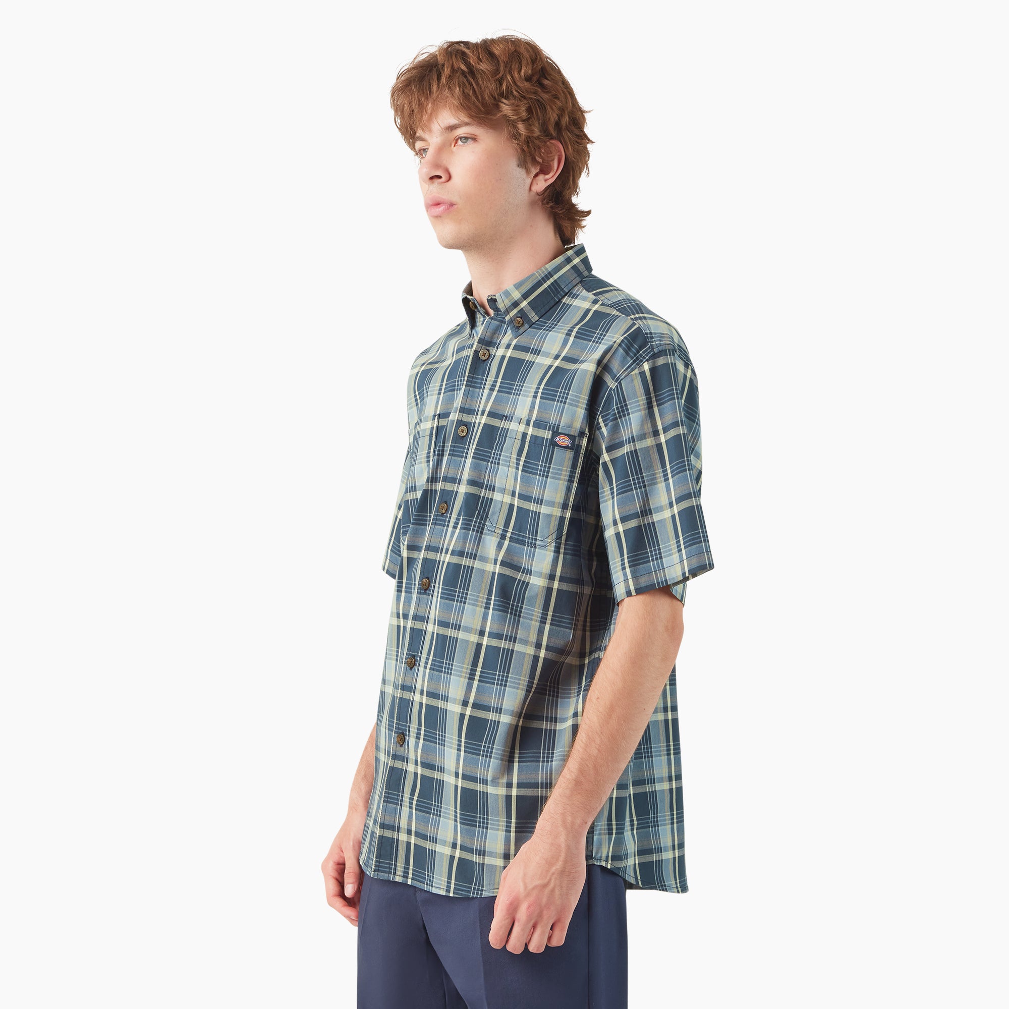 Short Sleeve Woven Shirt - 图片 3
