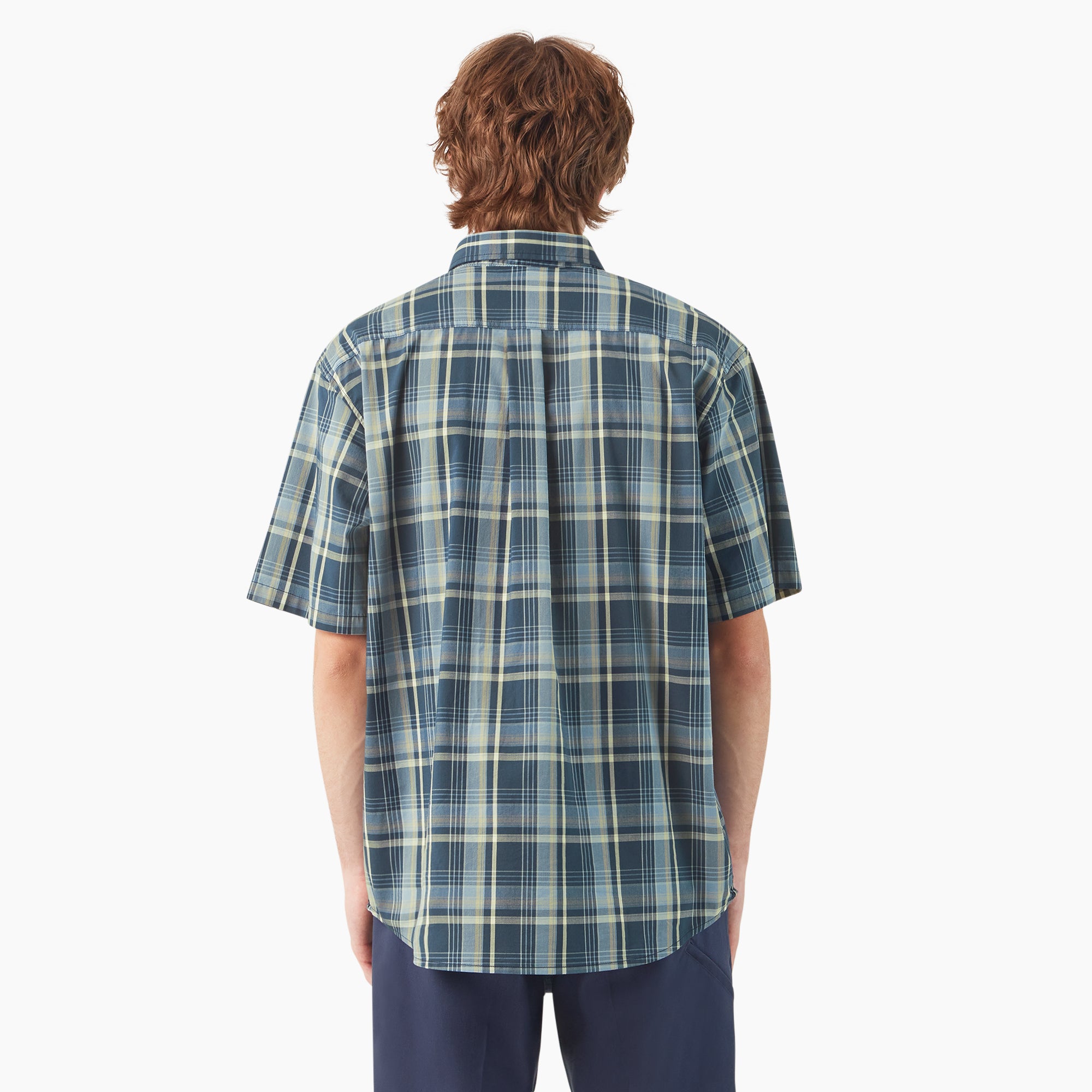 Short Sleeve Woven Shirt - 图片 2