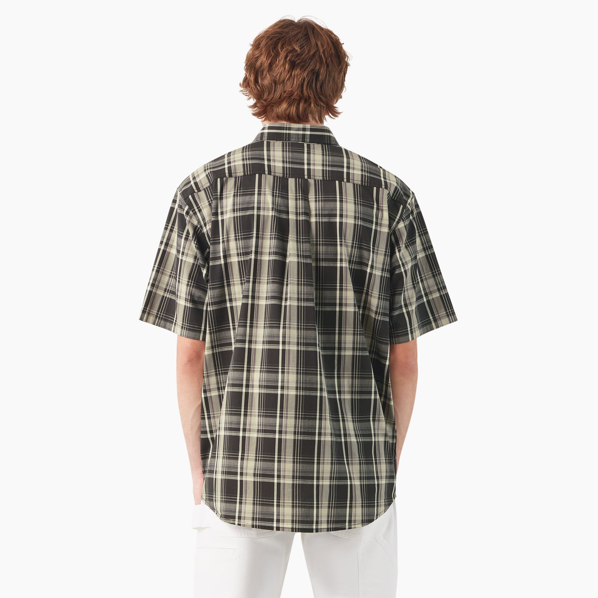 Short Sleeve Woven Shirt - 图片 2