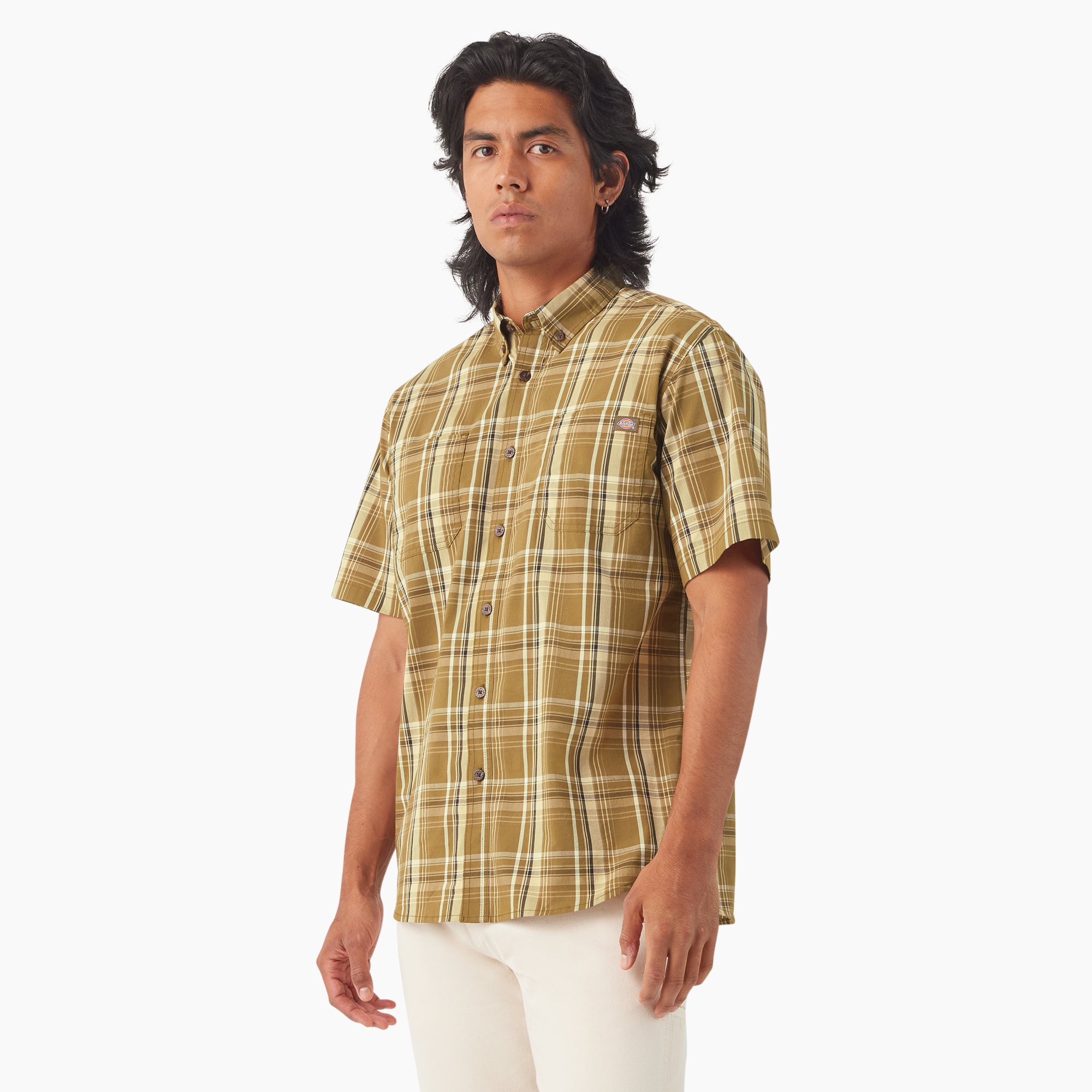 Short Sleeve Woven Shirt - 图片 3