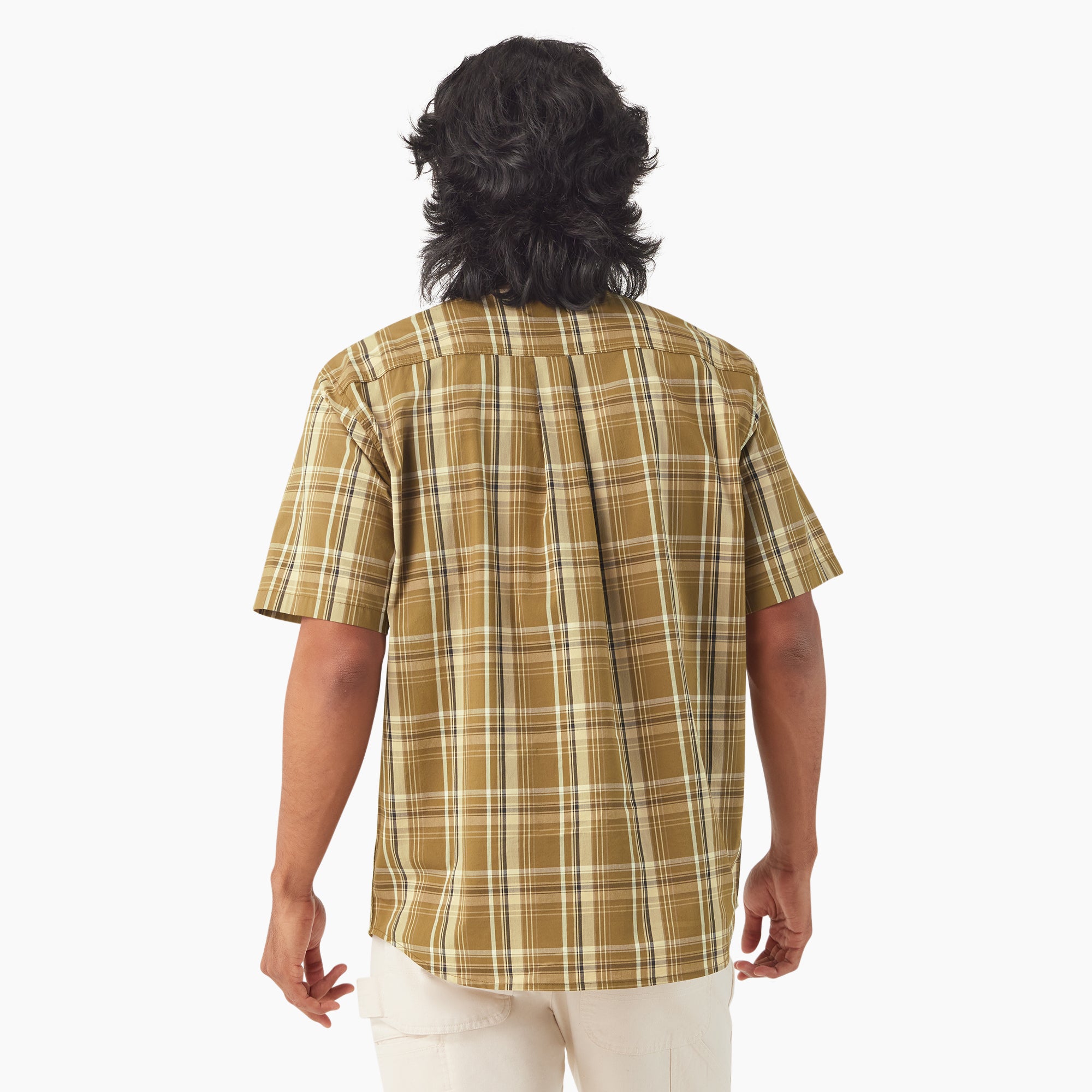 Short Sleeve Woven Shirt - 图片 2