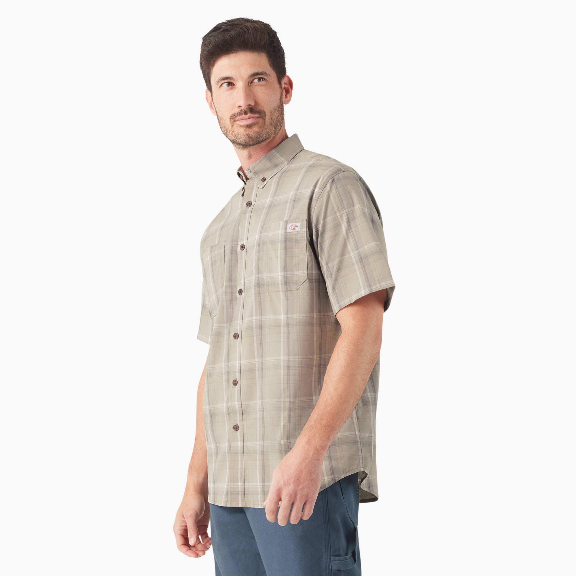 Short Sleeve Woven Shirt - 图片 3
