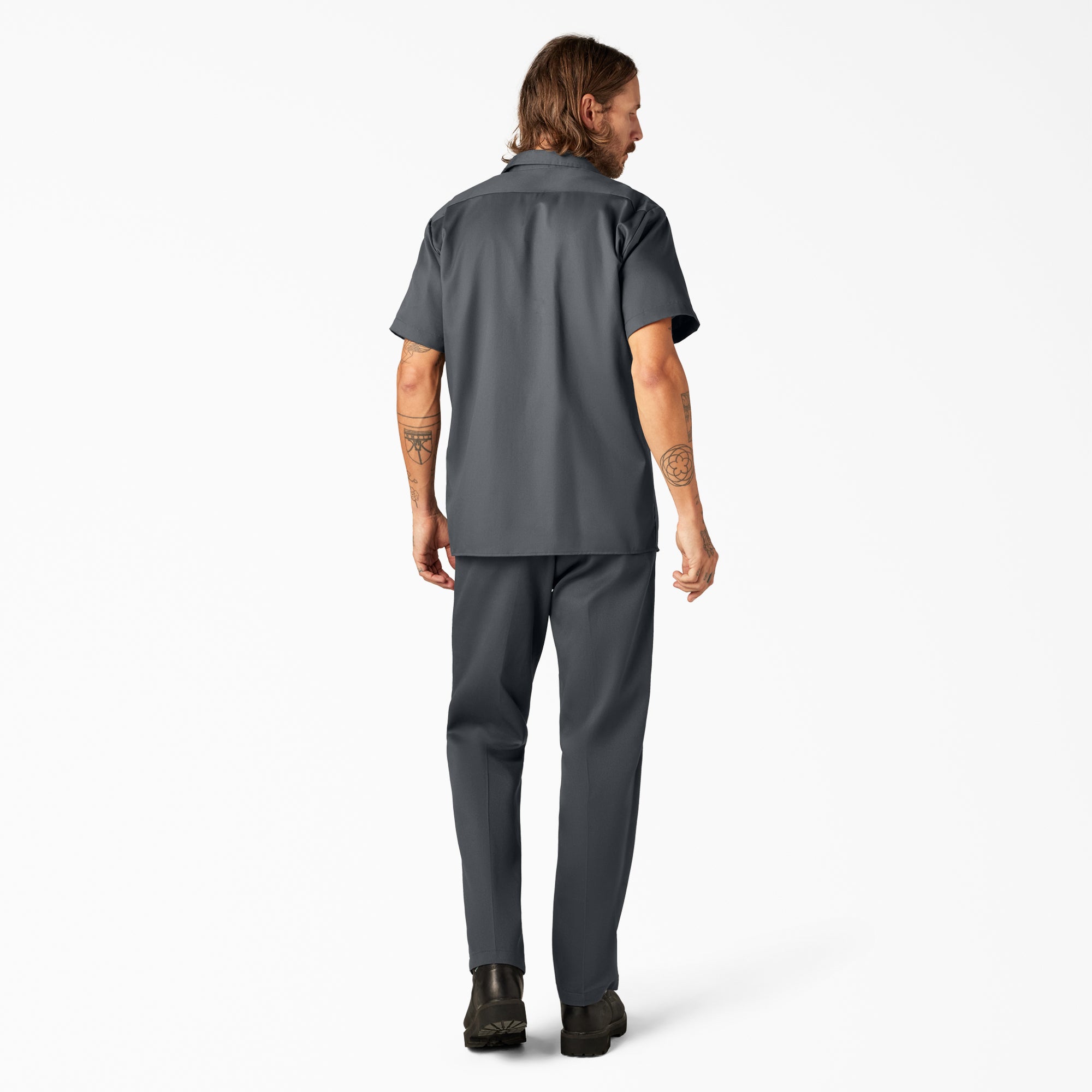 FLEX Slim Fit Short Sleeve Work Shirt - 图片 6